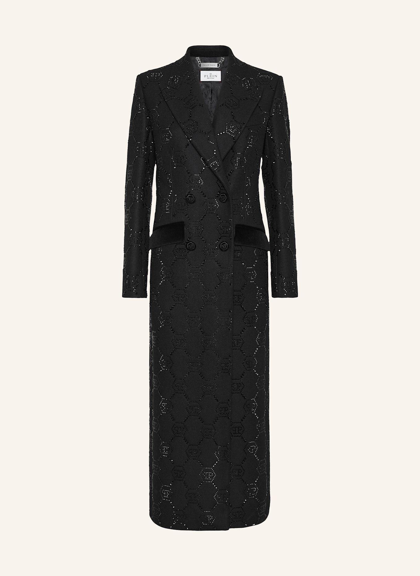 PHILIPP PLEIN PHILIPP PLEIN Mantel MONOGRAM: SCHWARZ