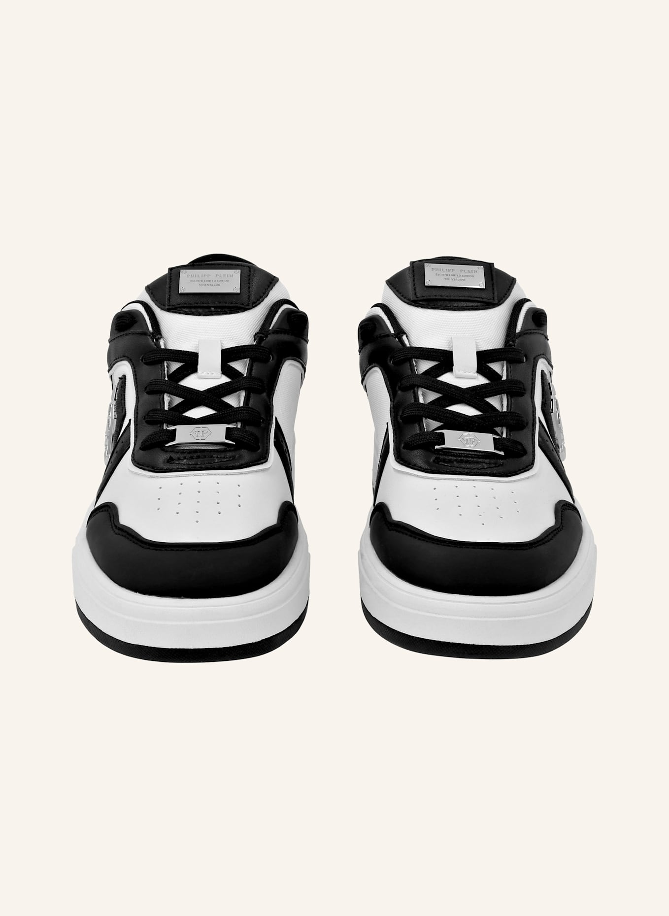 PHILIPP PLEIN Low-Top Turnschuhe PREDATOR: WEISS