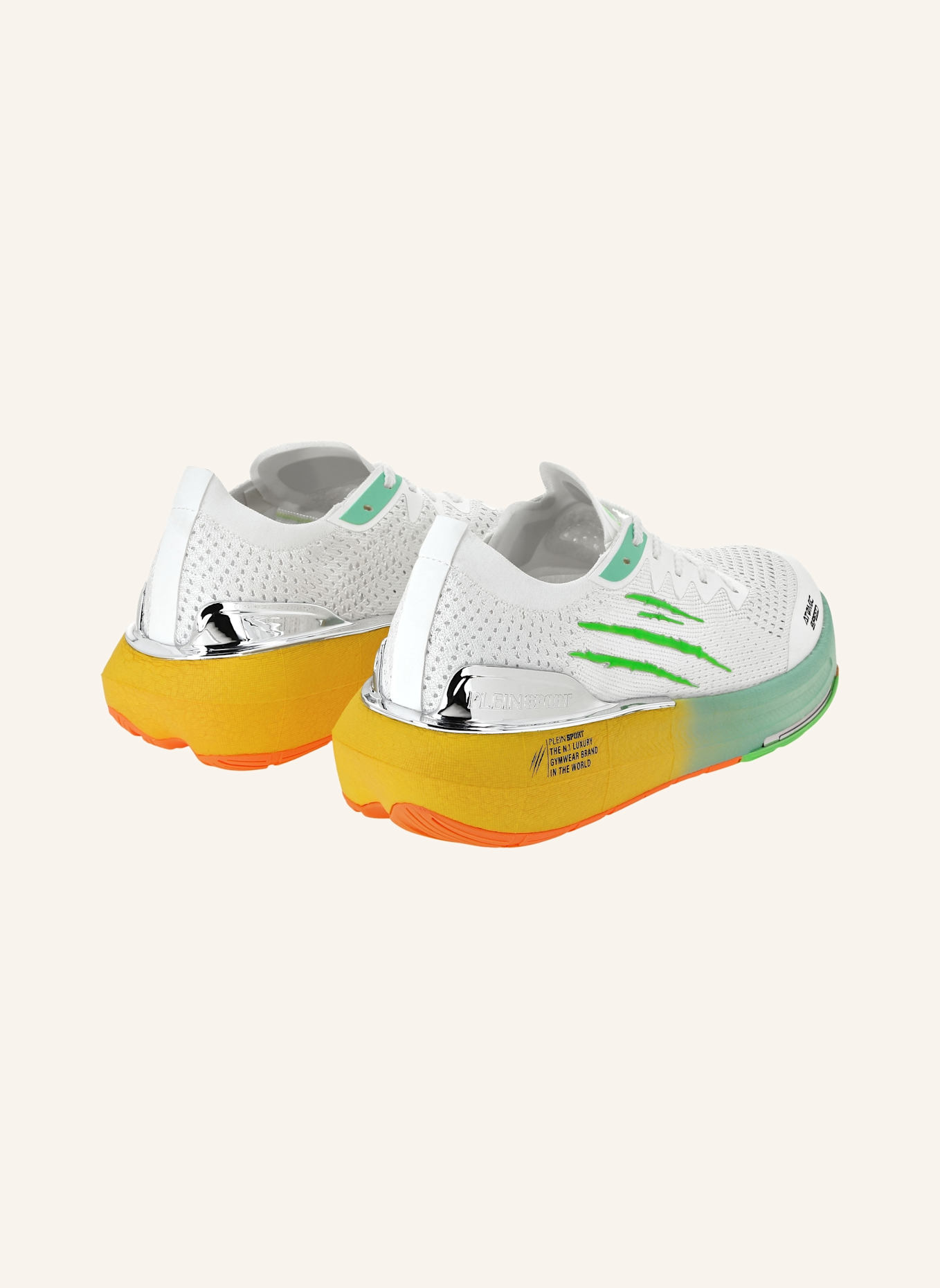 PLEIN SPORT PLEIN SPORT Lo-Top Turnschuhe: WEISS