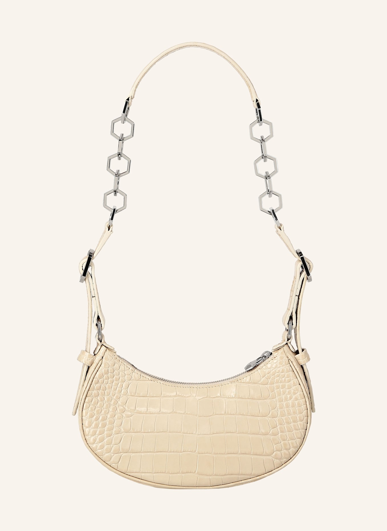 PHILIPP PLEIN Henkel Tasche COCCO: BEIGE