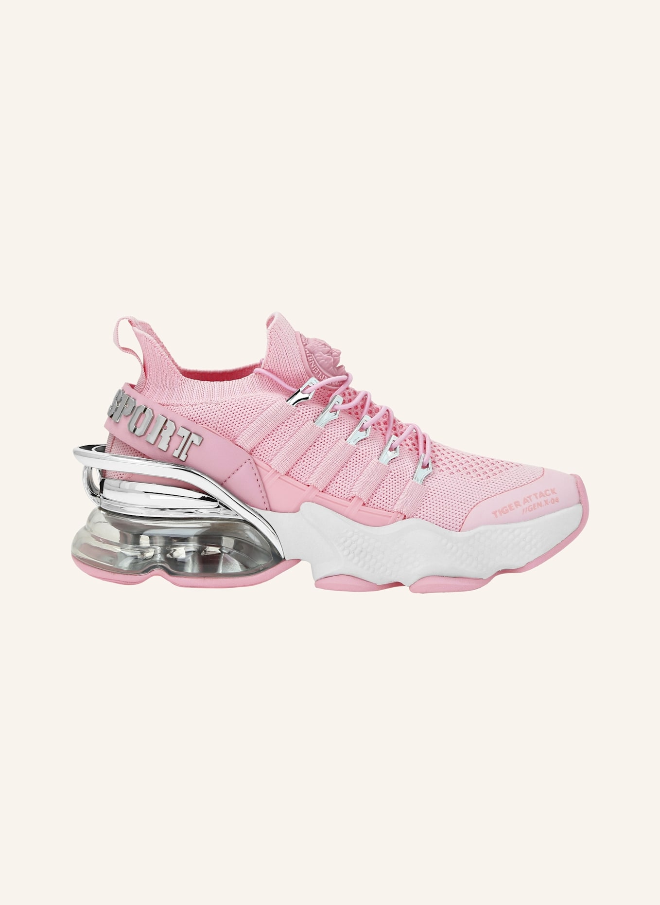 PLEIN SPORT Läufer Sneaker TIGER: ROSA