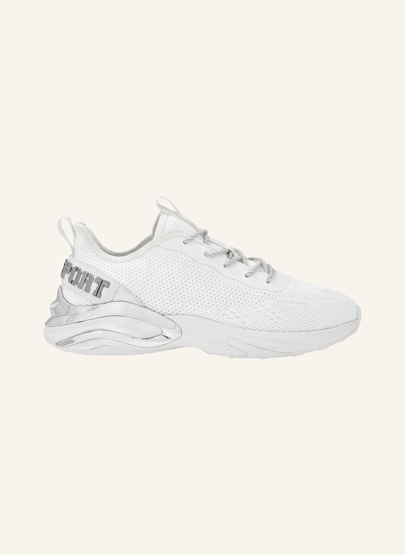 PLEIN SPORT Läufer Sneaker: WEISS