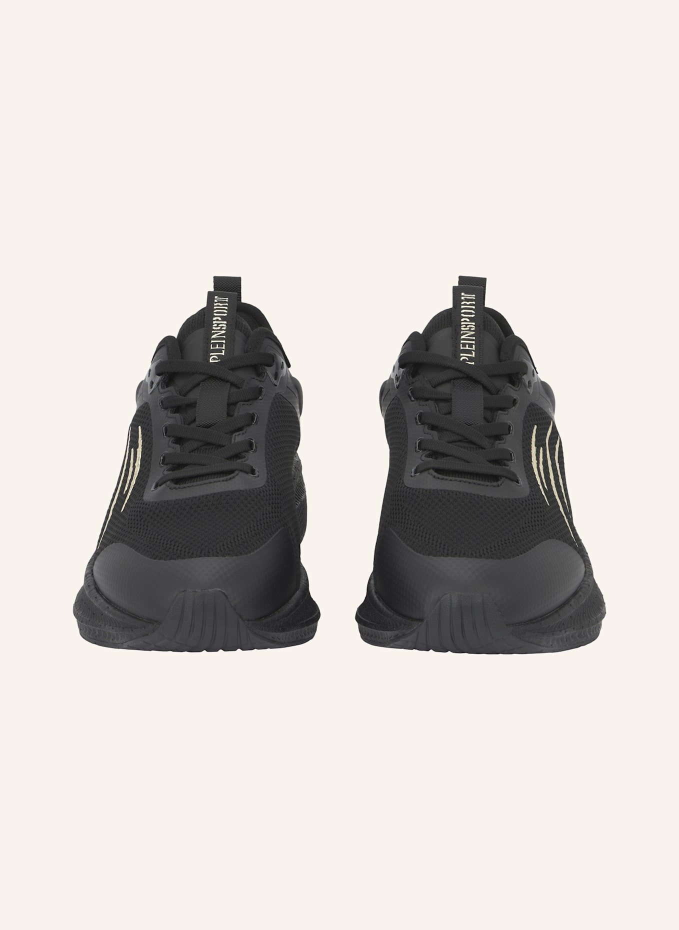 PLEIN SPORT Läufer Sneaker: SCHWARZ