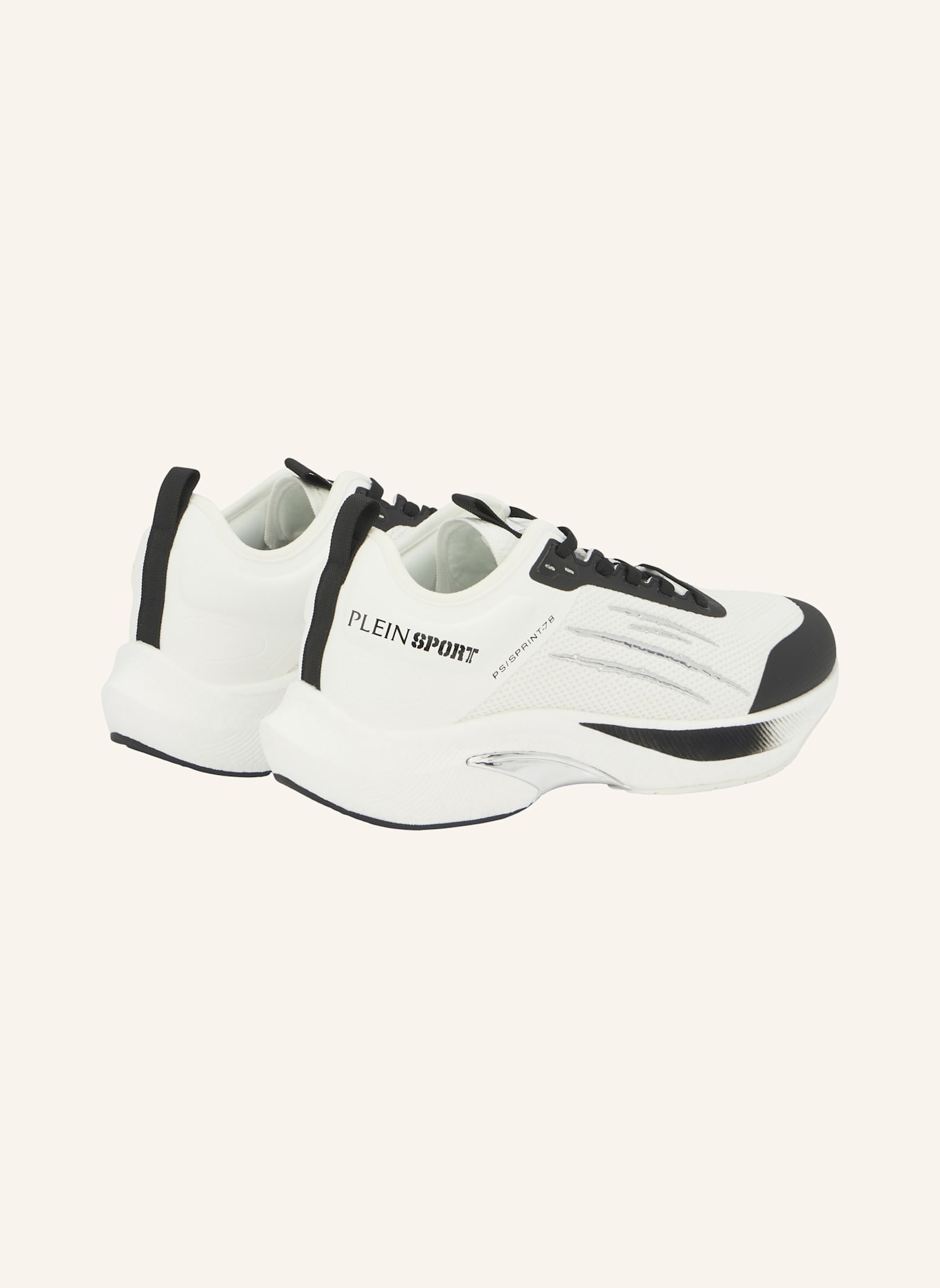 PLEIN SPORT Läufer Sneaker: WEISS