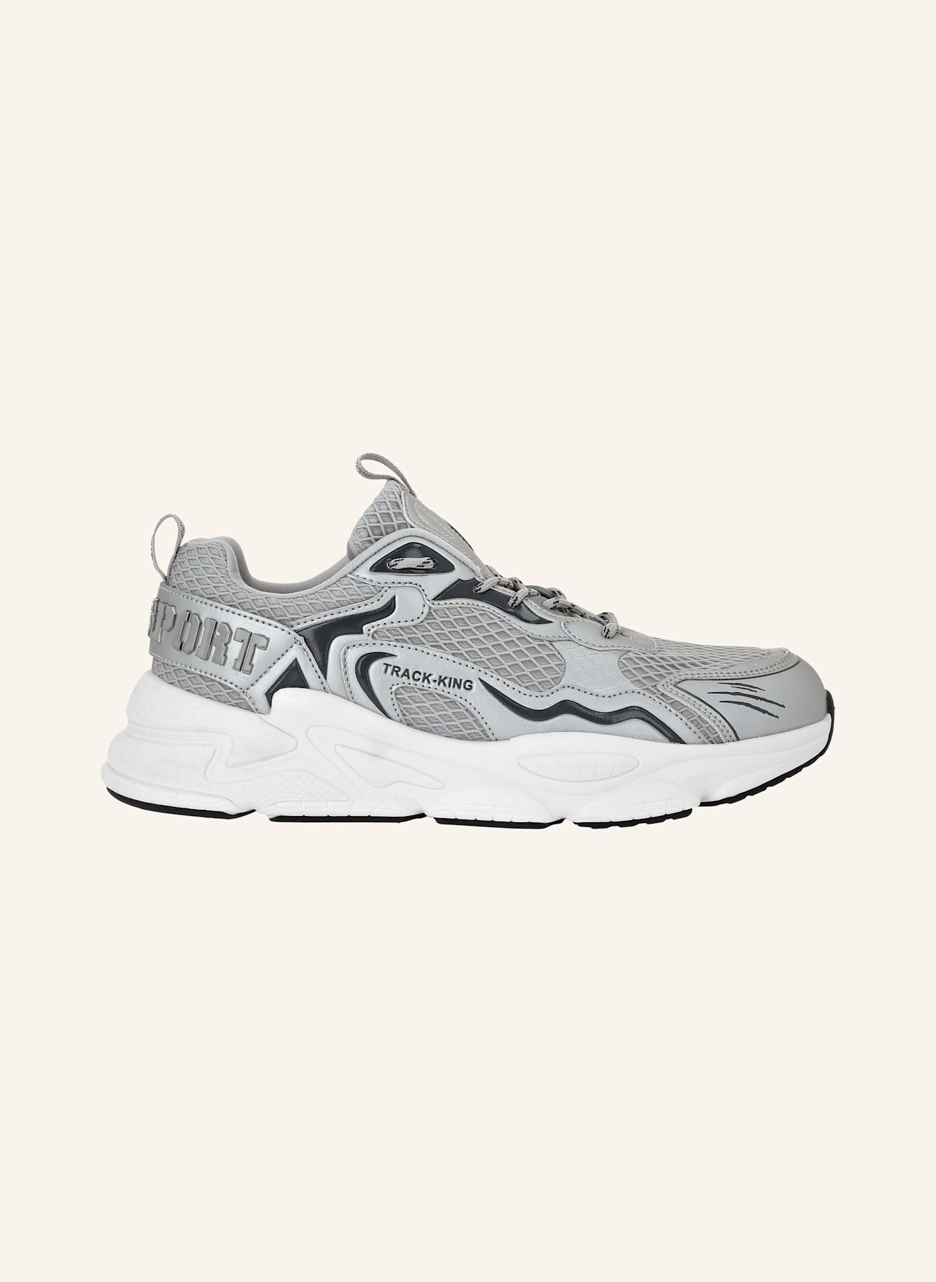 PLEIN SPORT Lo-Top Turnschuhe: SILBER