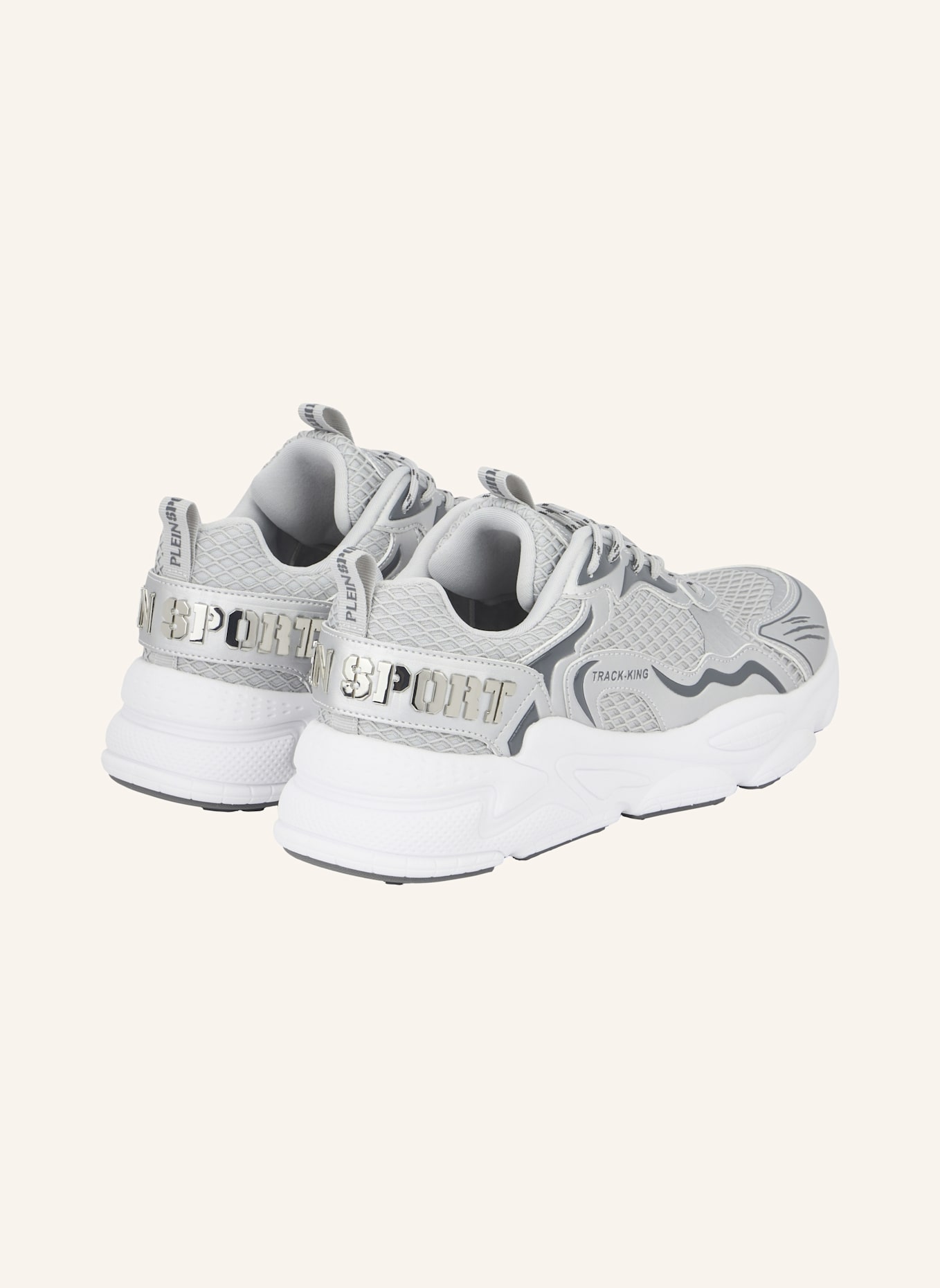 PLEIN SPORT Lo-Top Turnschuhe: SILBER