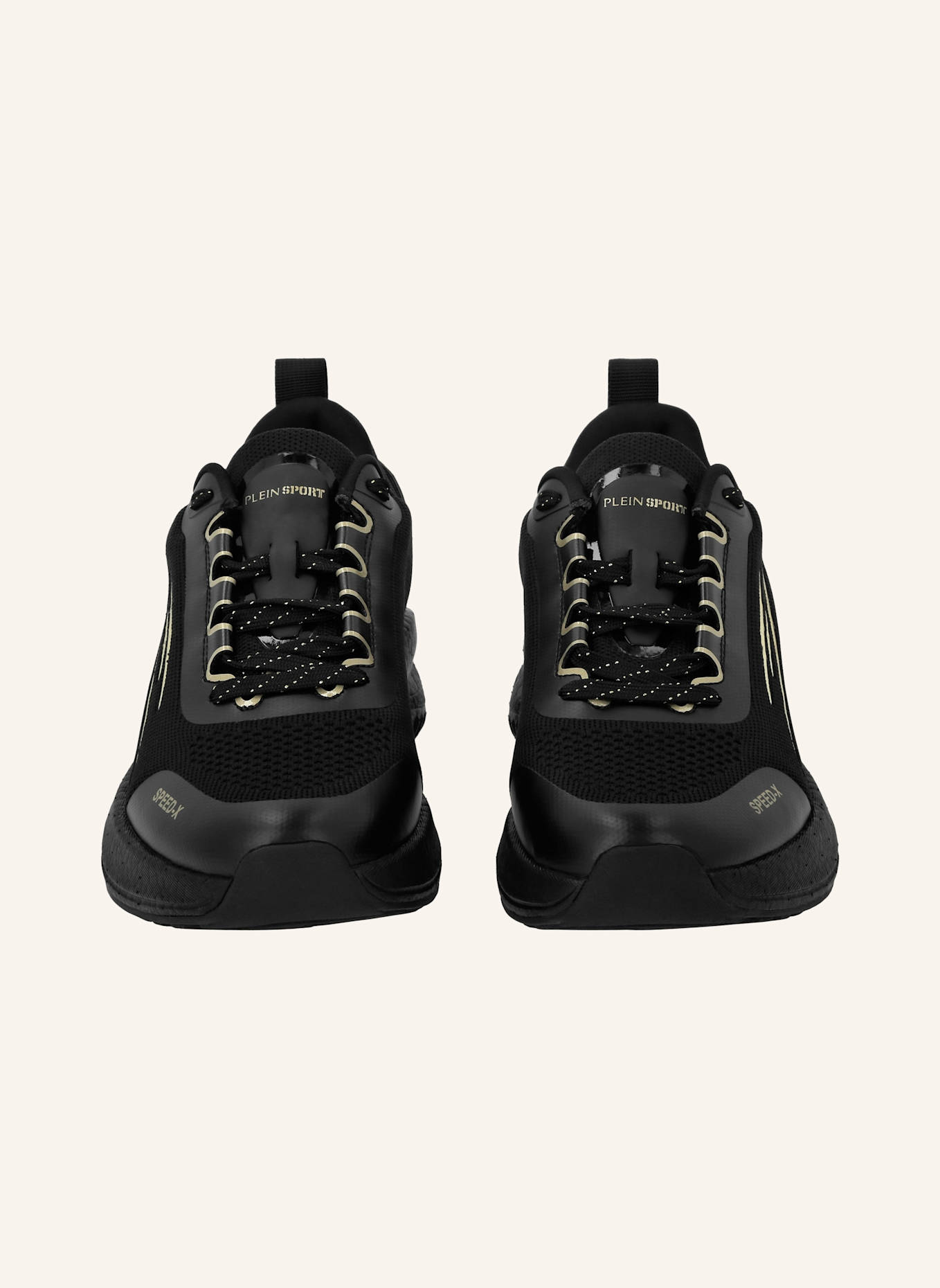 PLEIN SPORT Läufer Sneaker: SCHWARZ