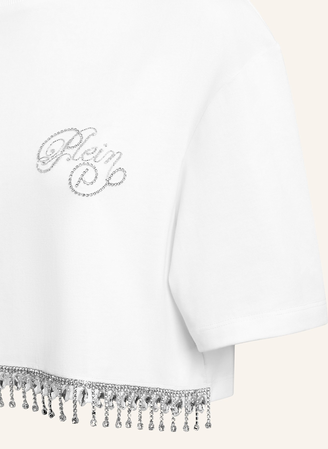 PHILIPP PLEIN PHILIPP PLEIN T-Shirt SIGNATURE: WEISS