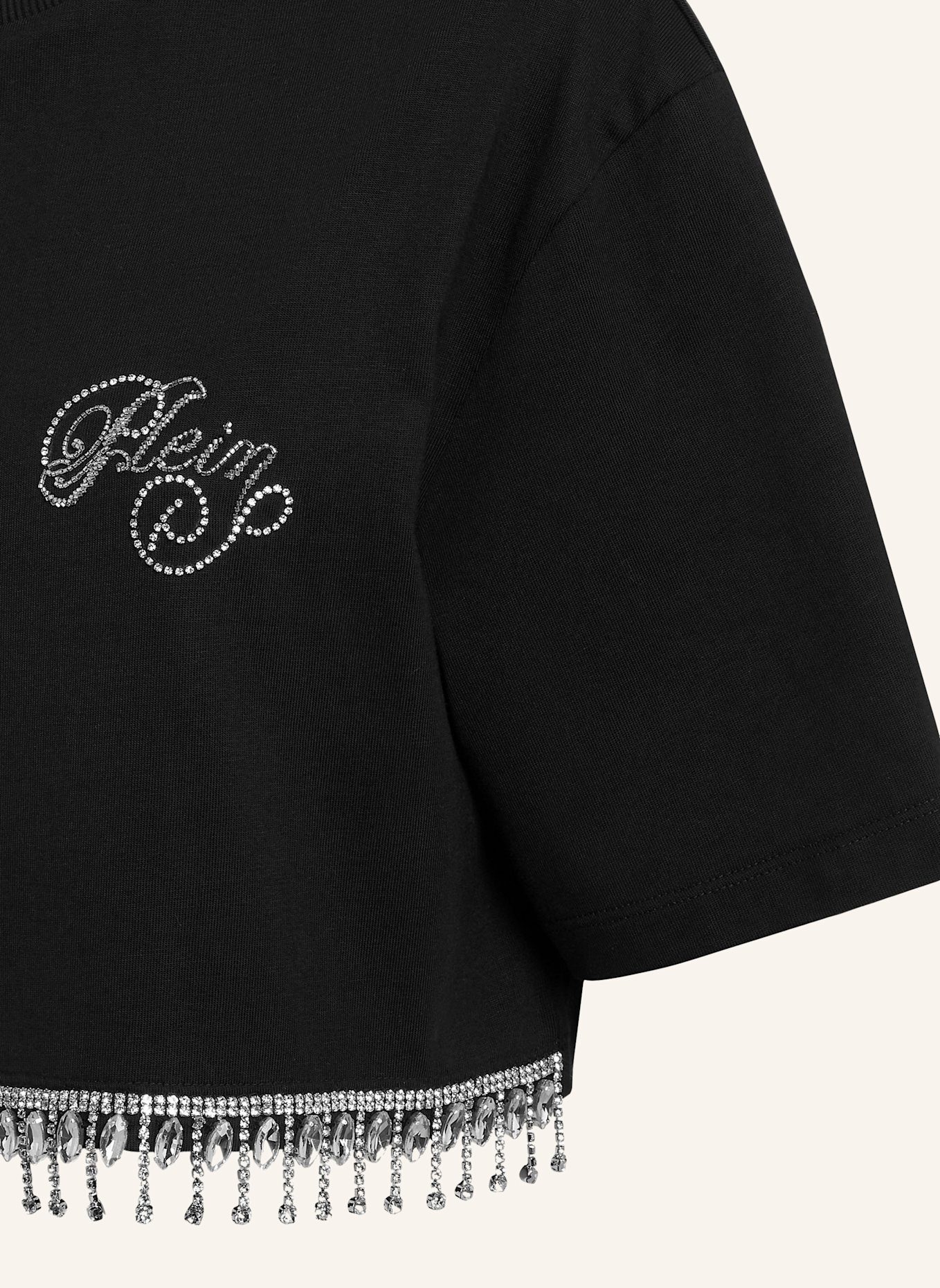 PHILIPP PLEIN PHILIPP PLEIN T-Shirt SIGNATURE: SCHWARZ