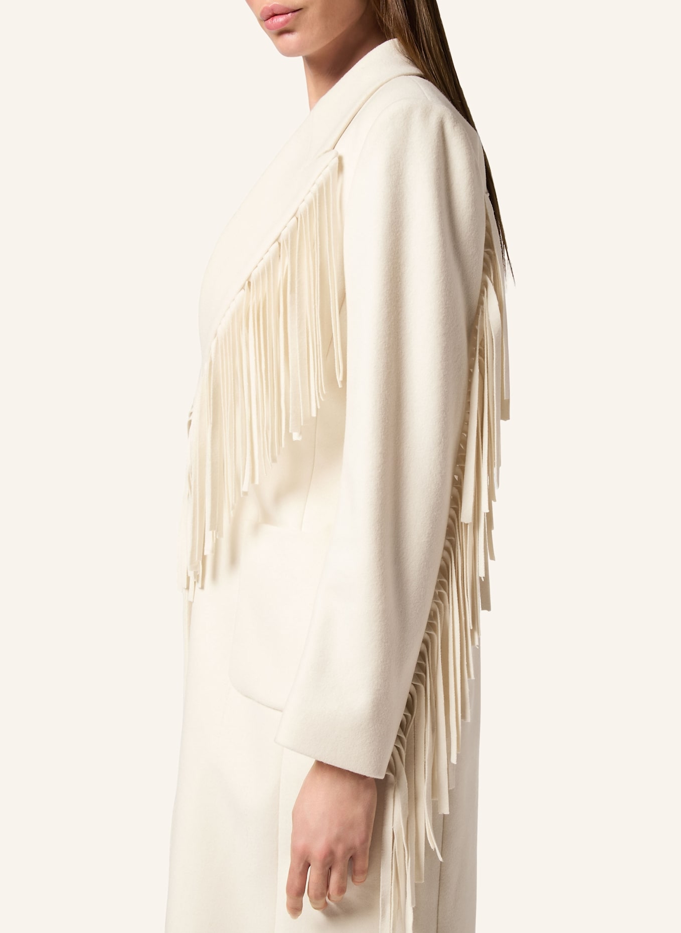 PHILIPP PLEIN COAT LONG: SCHWARZ