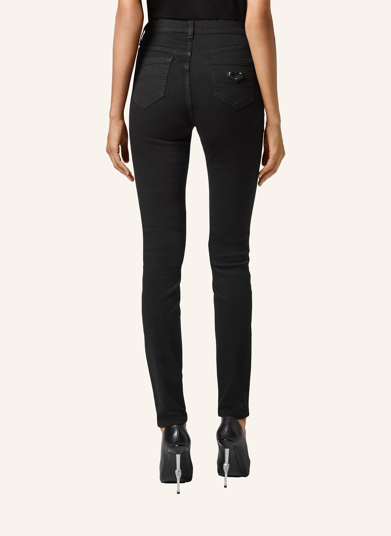 PHILIPP PLEIN PHILIPP PLEIN Jeggings: SCHWARZ