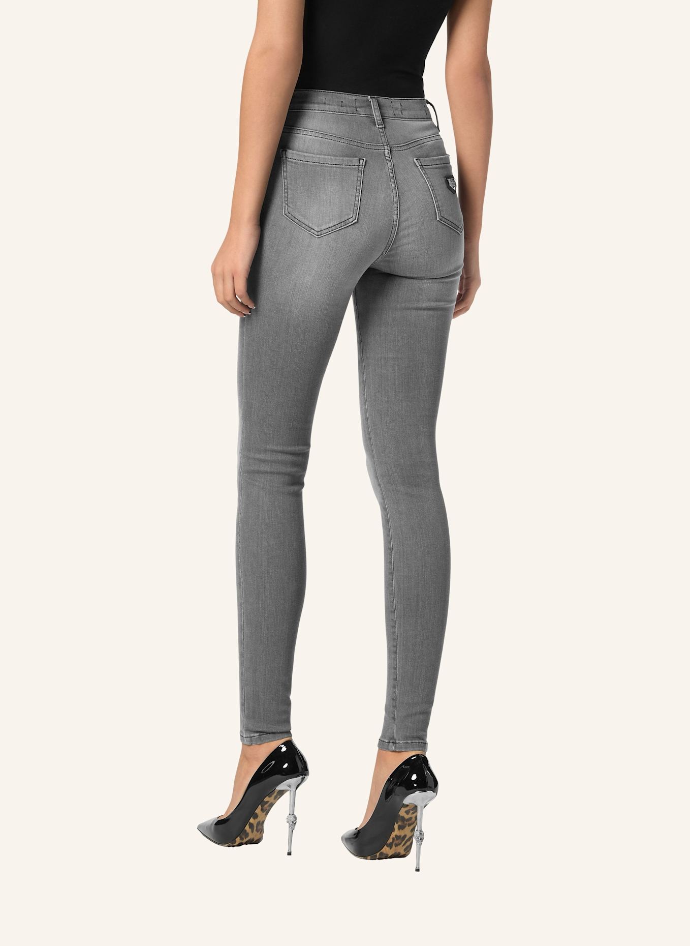 PHILIPP PLEIN PHILIPP PLEIN Jeggings: HELLGRAU