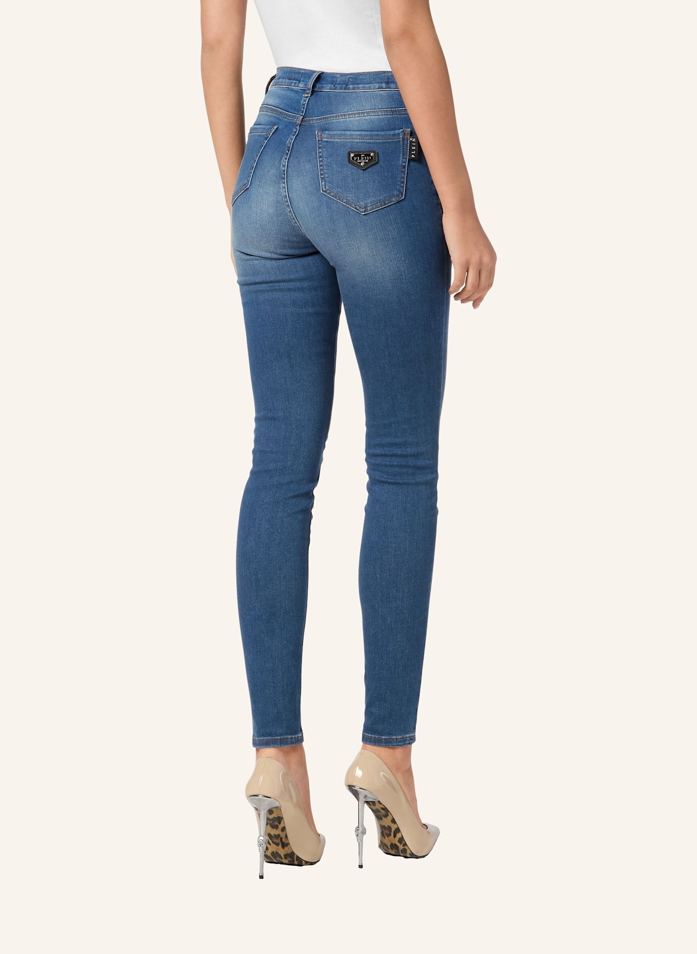 PHILIPP PLEIN PHILIPP PLEIN Jeggings: DUNKELBLAU