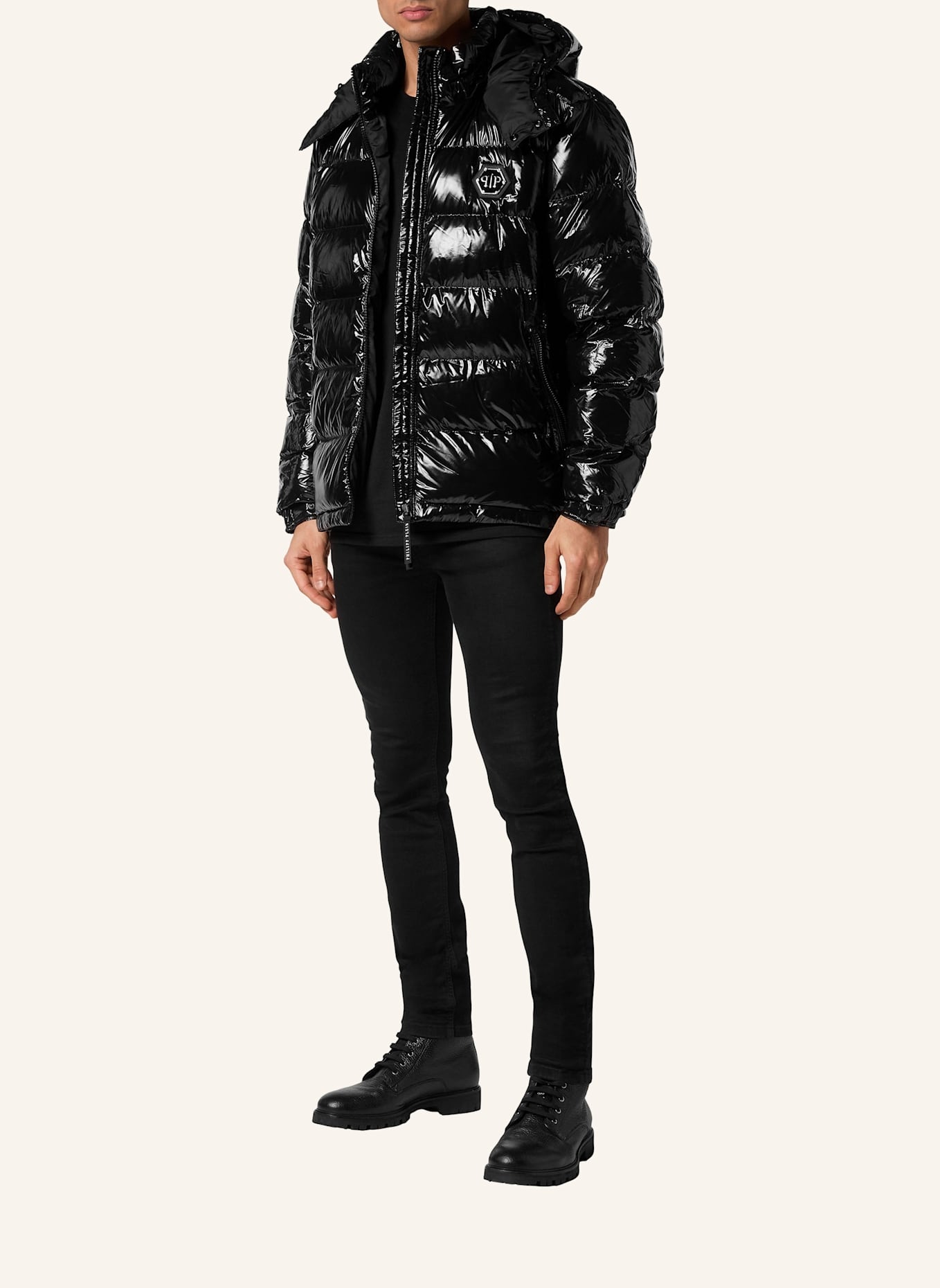 PHILIPP PLEIN PHILIPP PLEIN Daunenjacke: SCHWARZ