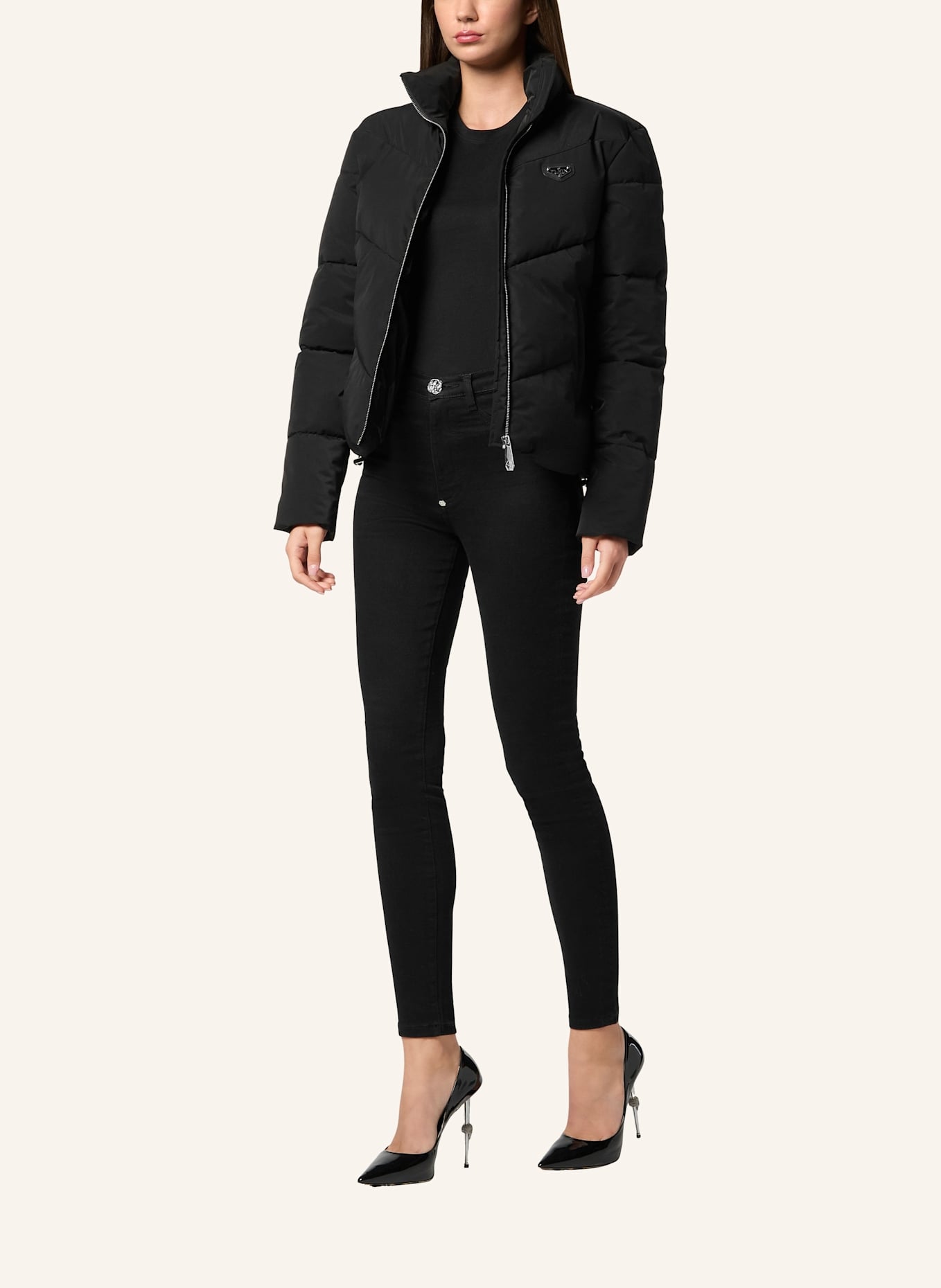 PHILIPP PLEIN PHILIPP PLEIN Jacke: SCHWARZ