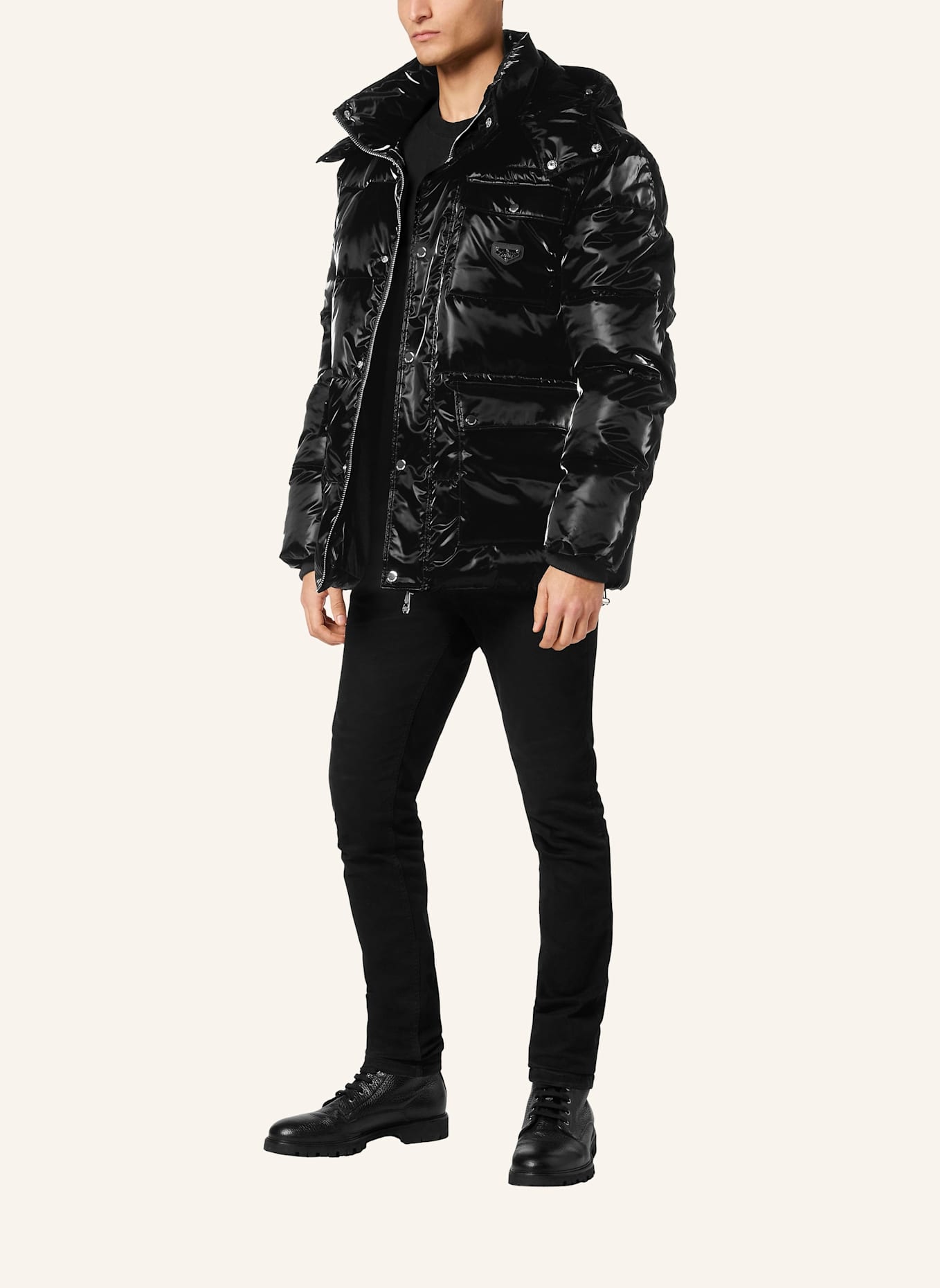 PHILIPP PLEIN PHILIPP PLEIN Jacke: SCHWARZ