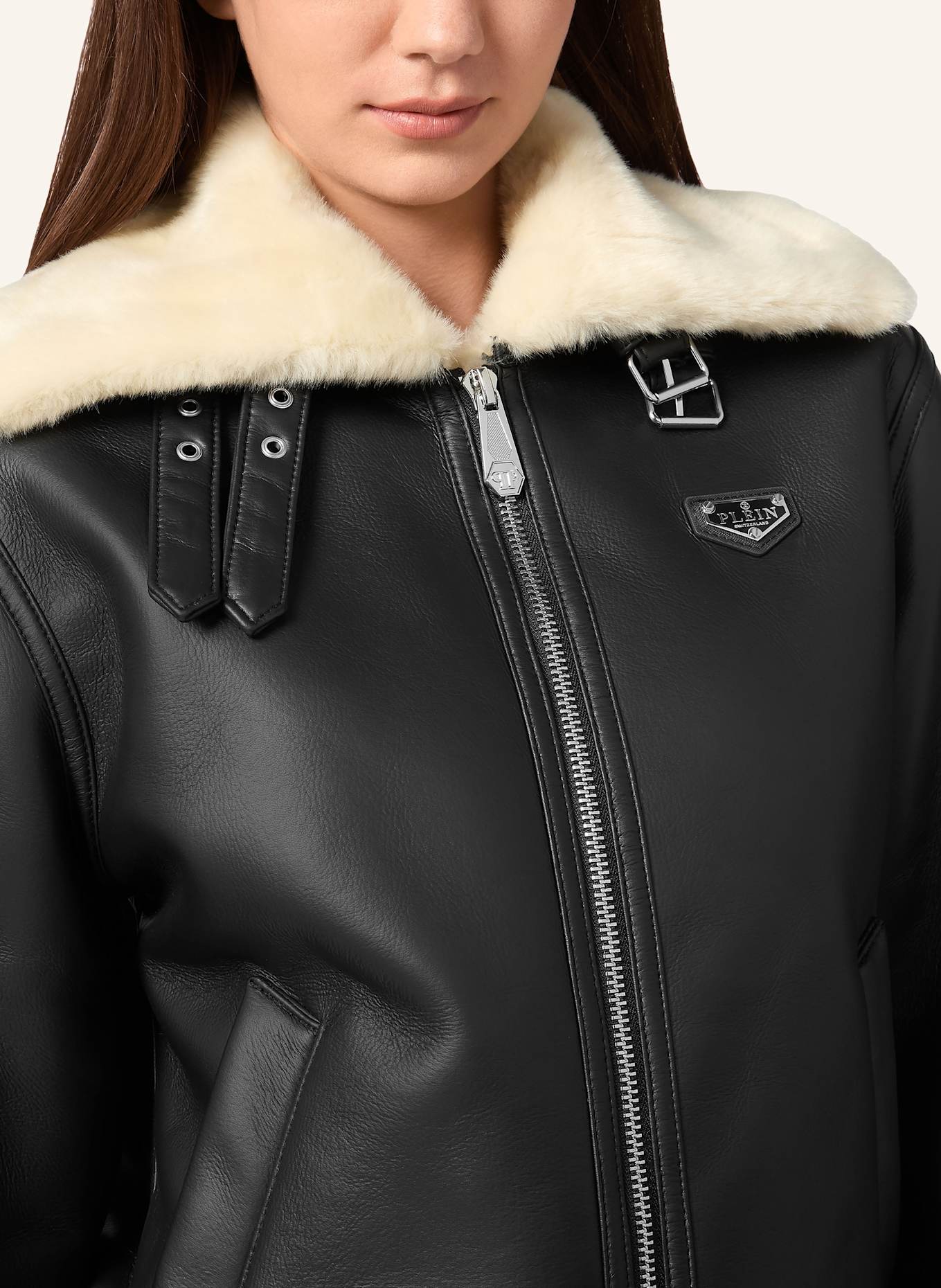 PHILIPP PLEIN PHILIPP PLEIN Jacke: SCHWARZ