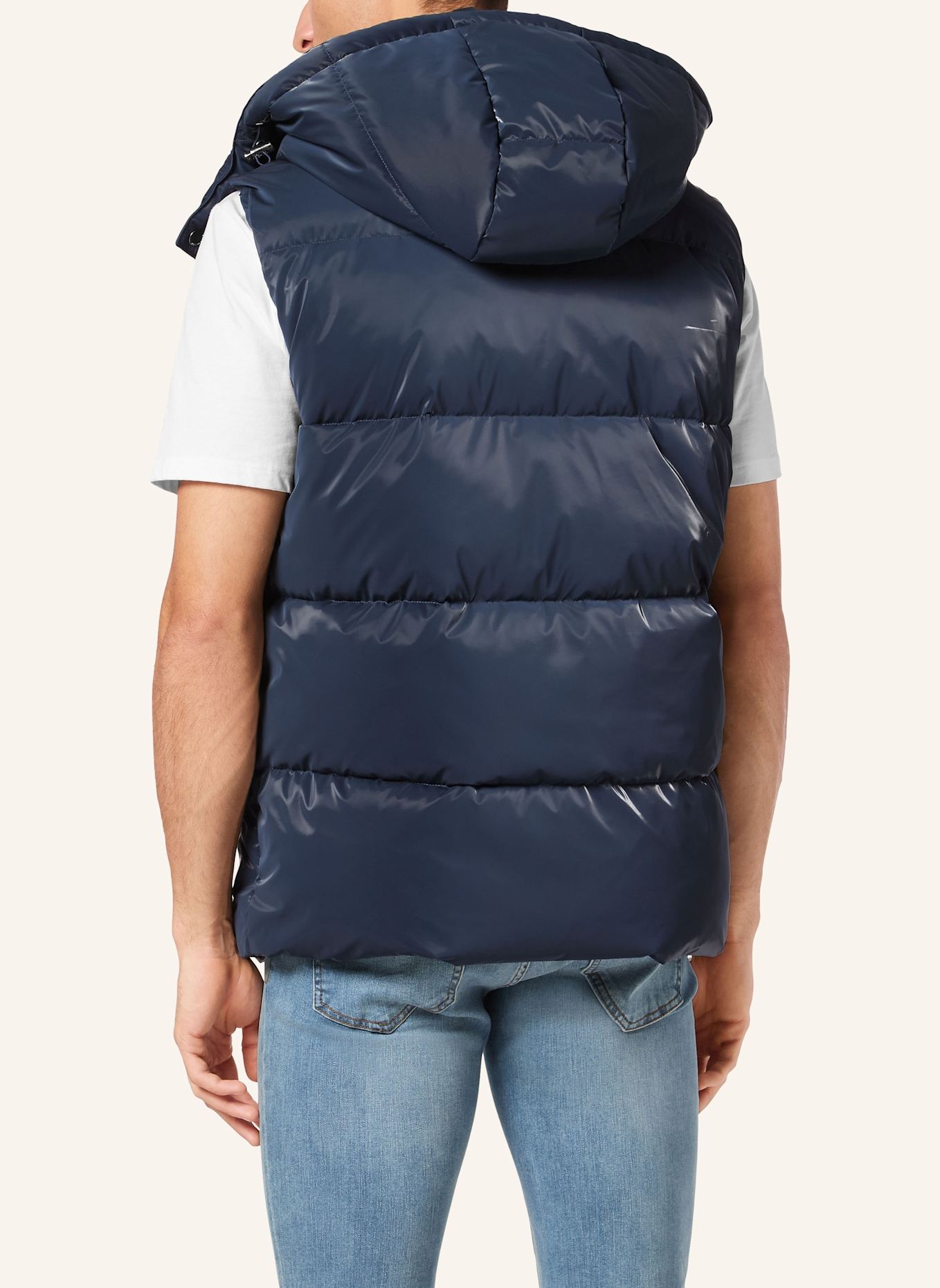 PHILIPP PLEIN PHILIPP PLEIN Daunenweste: DUNKELBLAU