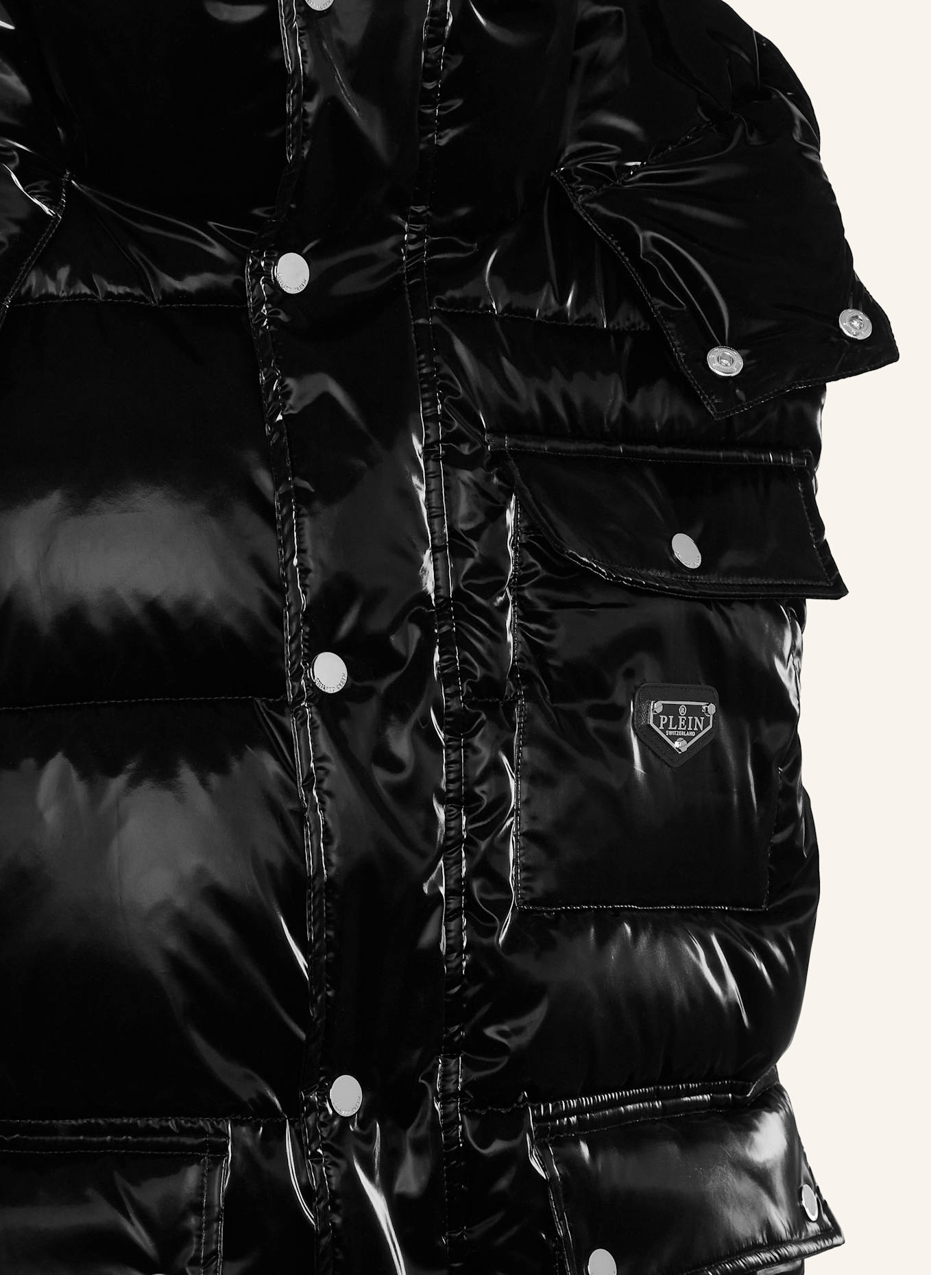 PHILIPP PLEIN PHILIPP PLEIN Daunenweste: SCHWARZ