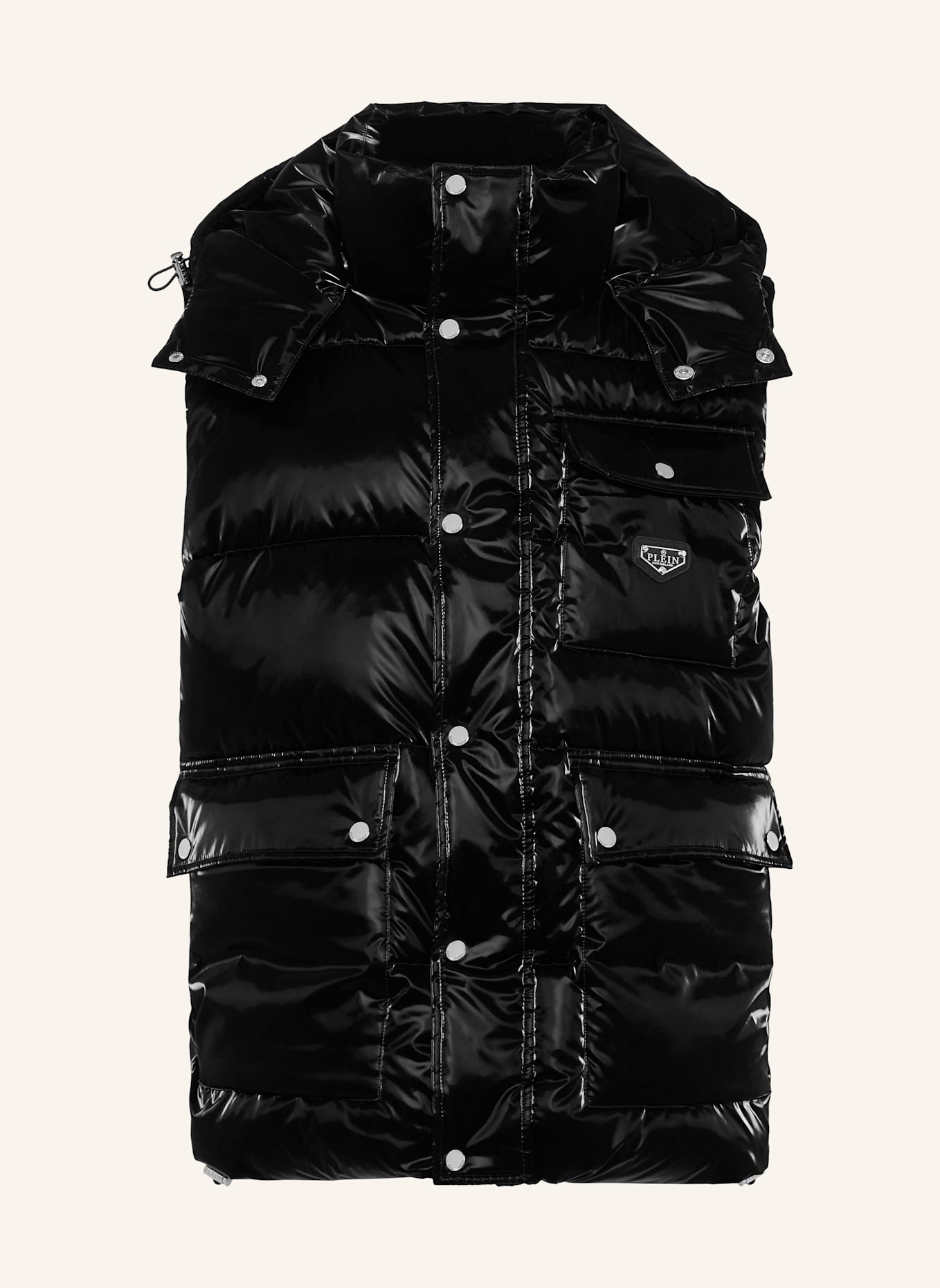 PHILIPP PLEIN PHILIPP PLEIN Daunenweste: SCHWARZ