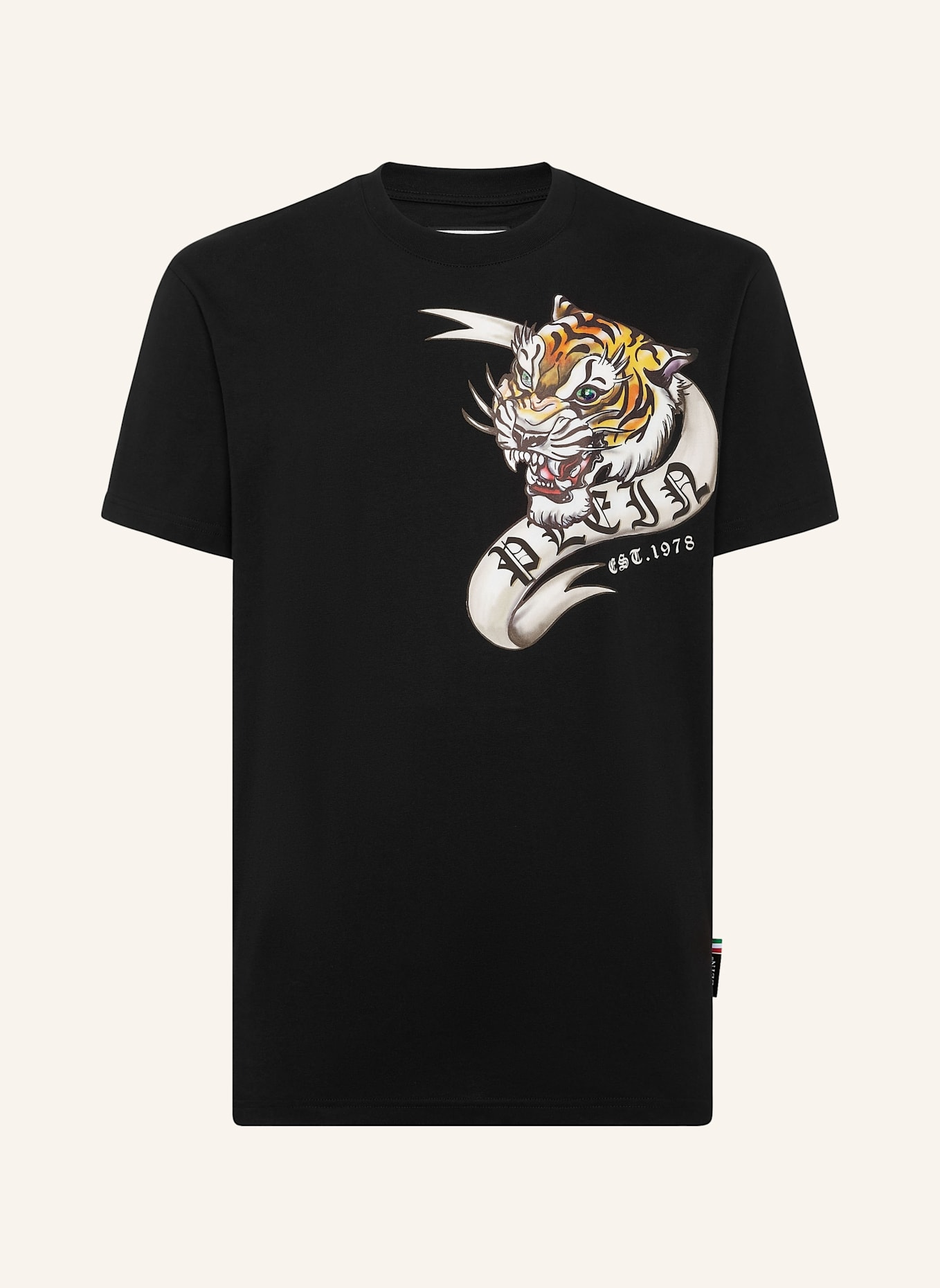 PHILIPP PLEIN T-Shirt TATTOO: SCHWARZ