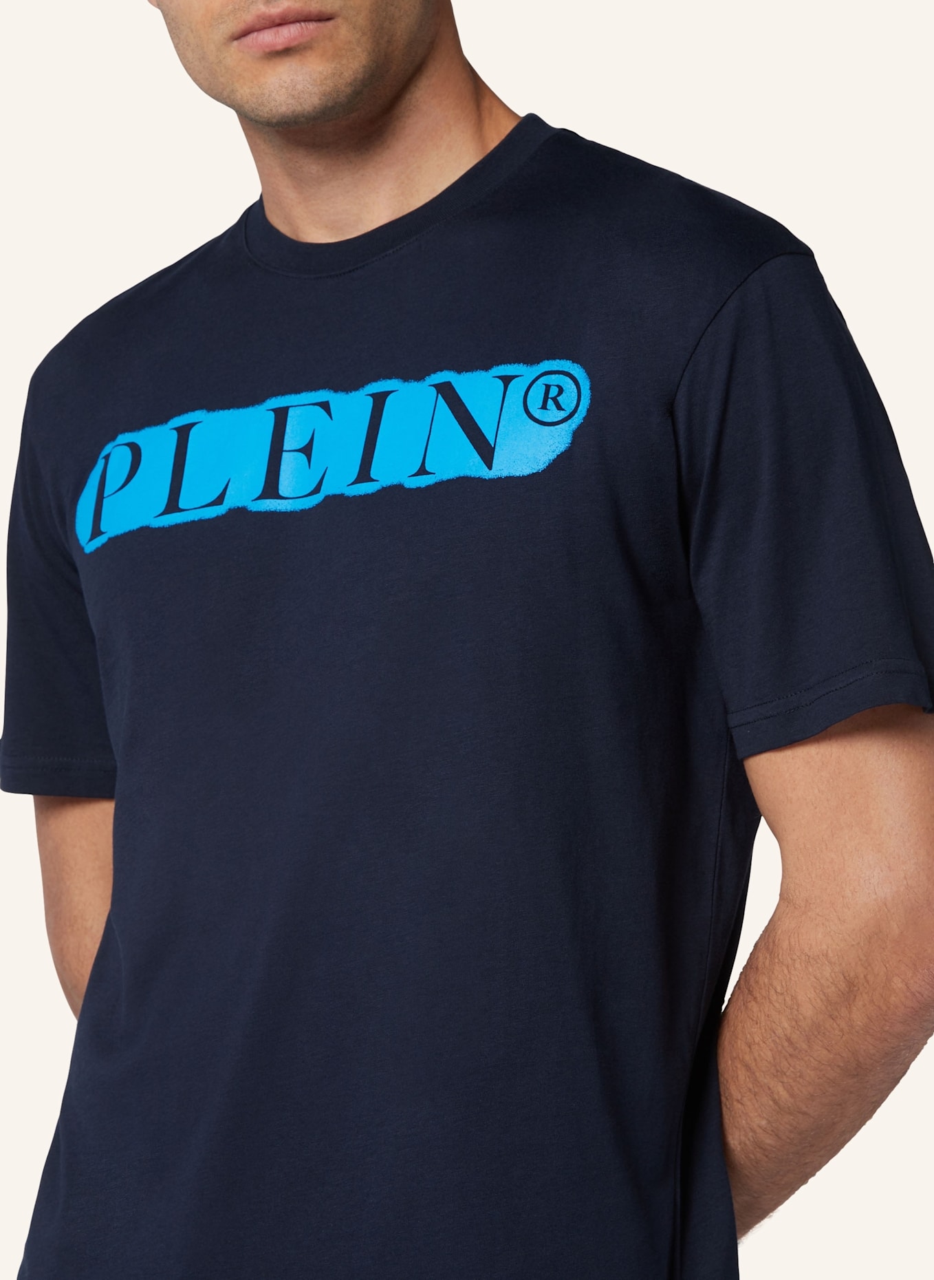 PHILIPP PLEIN PHILIPP PLEIN T-Shirt: DUNKELBLAU