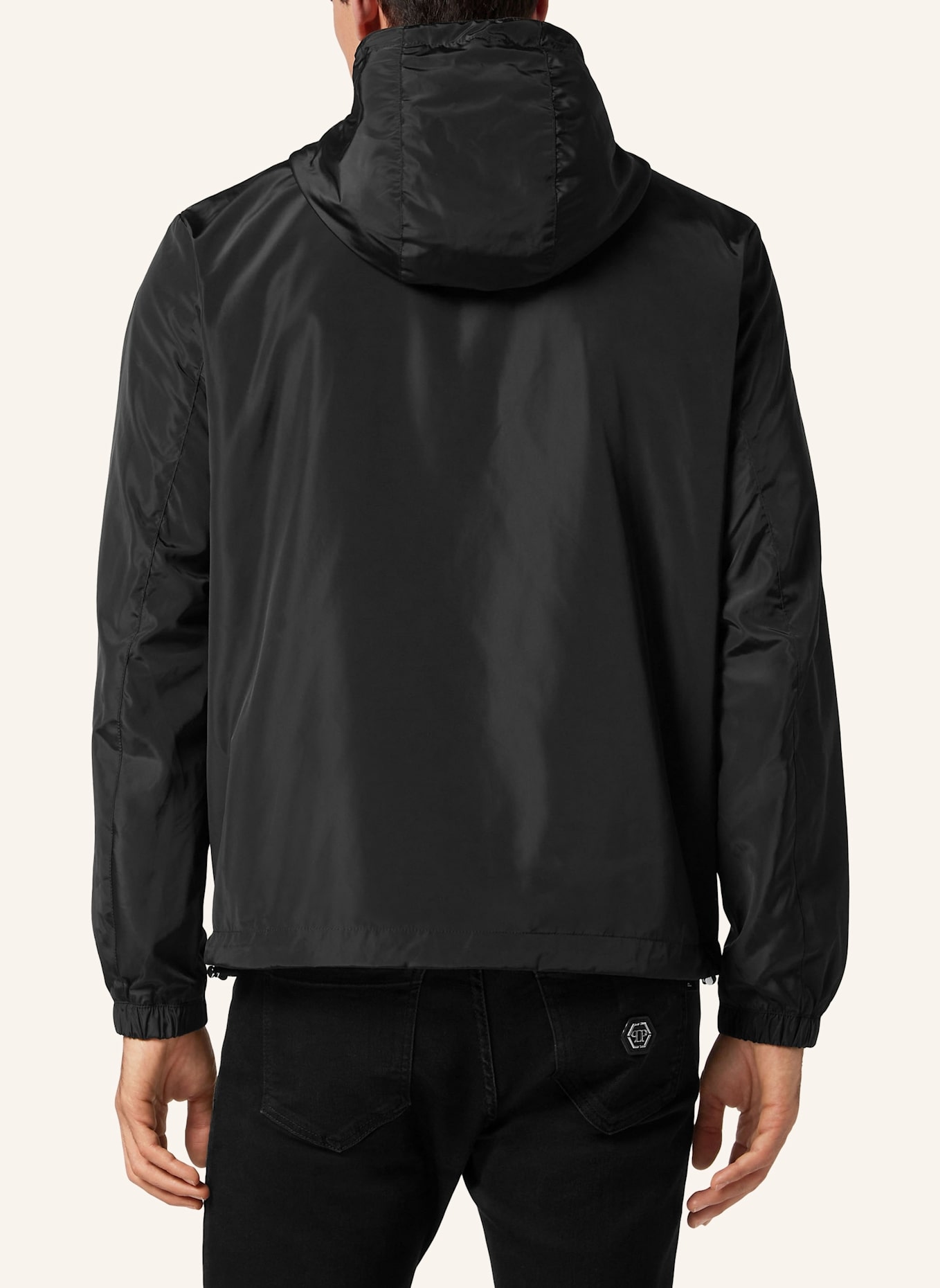 PHILIPP PLEIN PHILIPP PLEIN Jacke HEXAGON: SCHWARZ