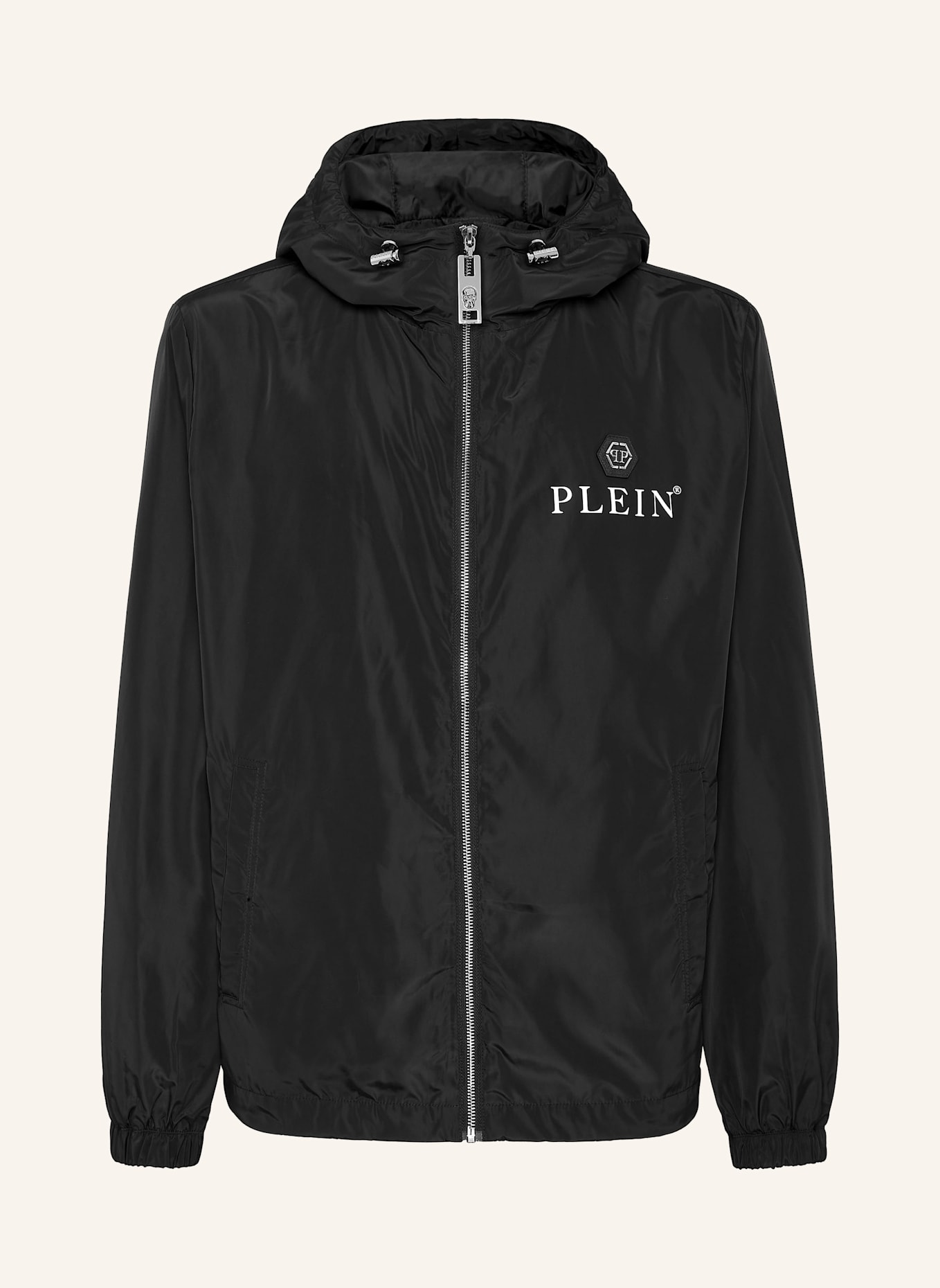 PHILIPP PLEIN PHILIPP PLEIN Jacke HEXAGON: SCHWARZ