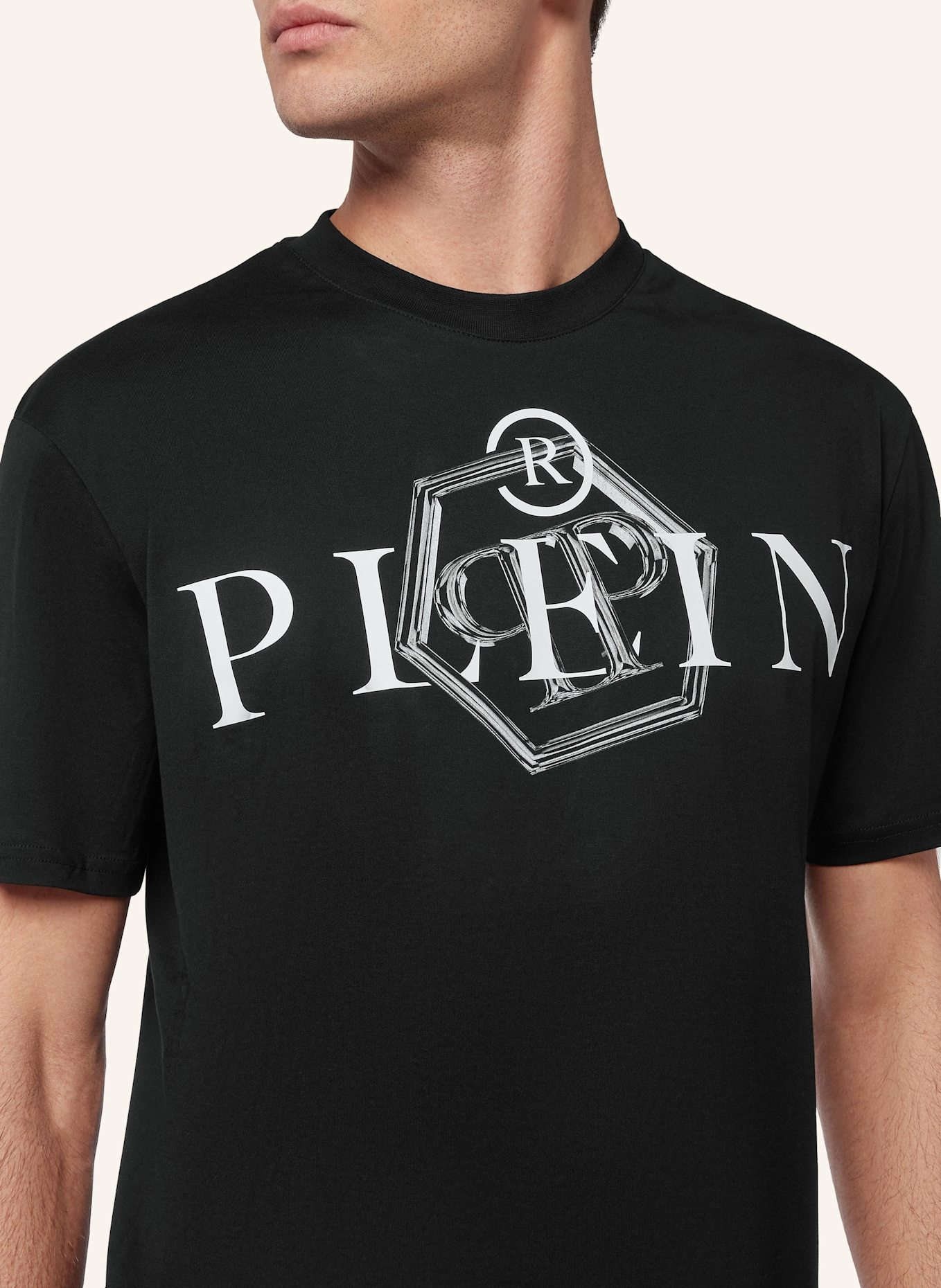 PHILIPP PLEIN PHILIPP PLEIN T-Shirt: SCHWARZ