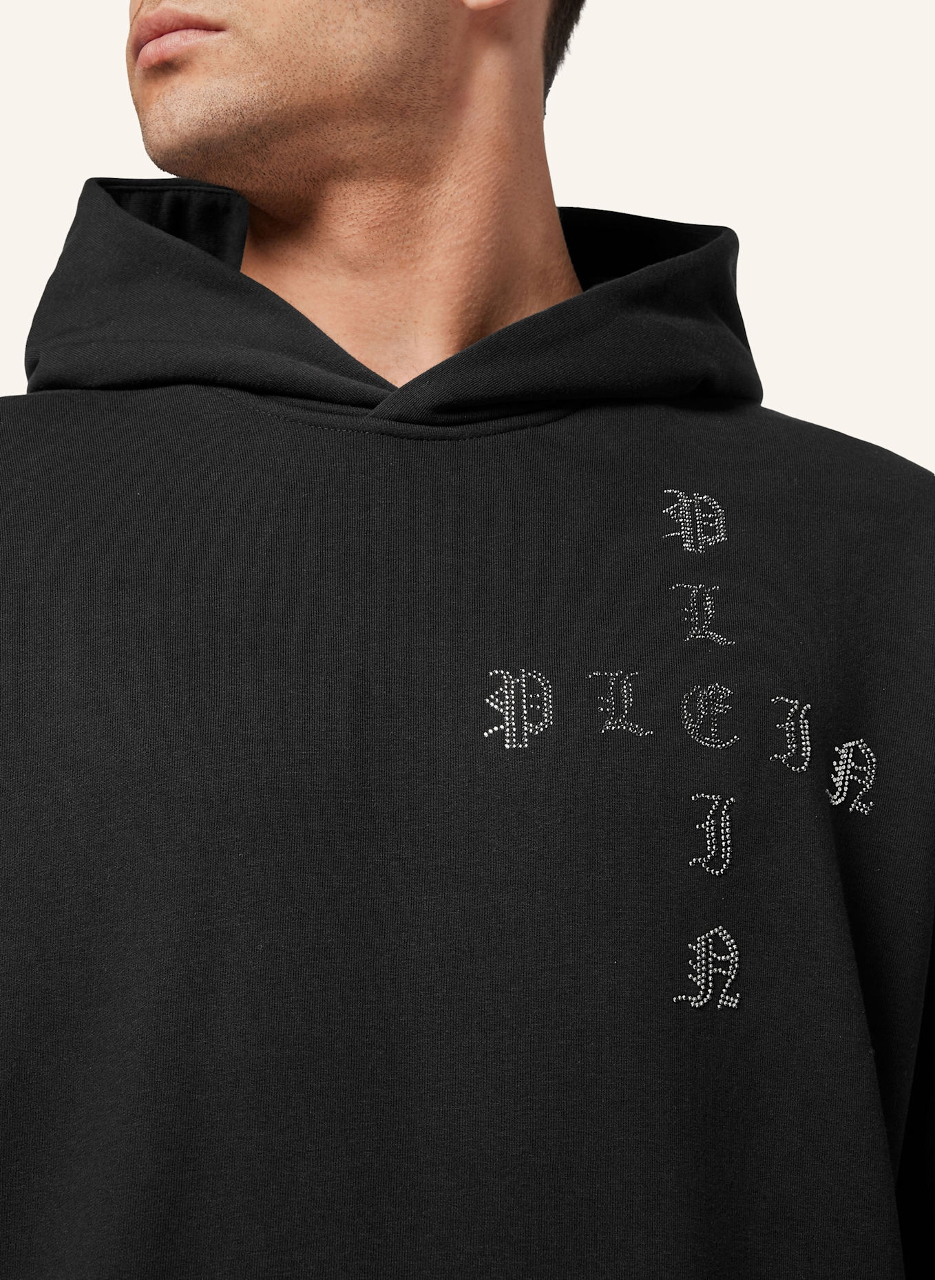 PHILIPP PLEIN PHILIPP PLEIN Hoodie GOTHIC PLEIN: SCHWARZ