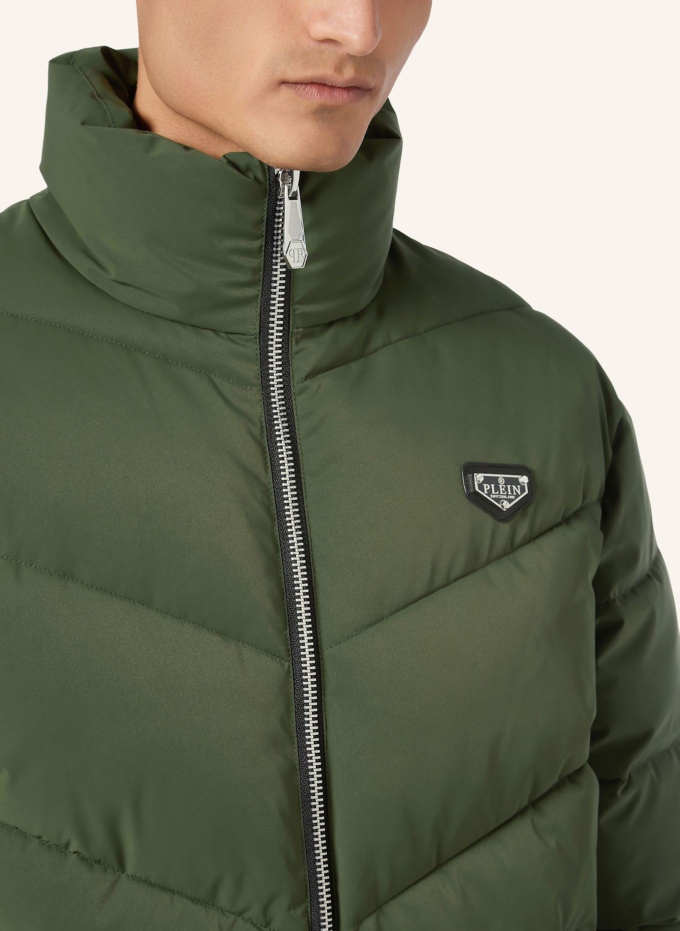 PHILIPP PLEIN PHILIPP PLEIN Jacke: DUNKELGRÜN