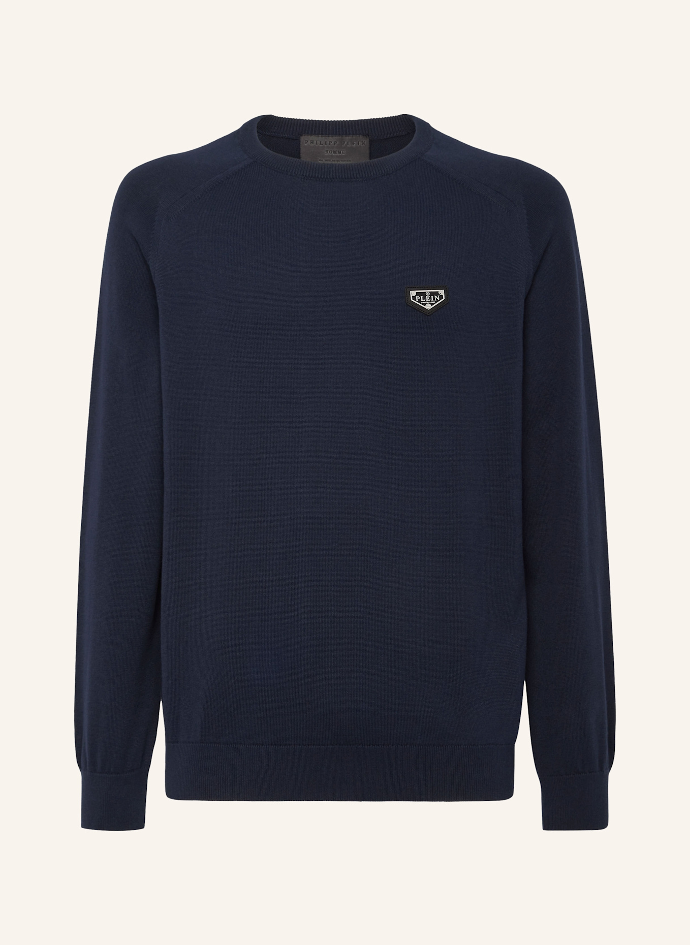 PHILIPP PLEIN PHILIPP PLEIN Rundhalspullover: DUNKELBLAU