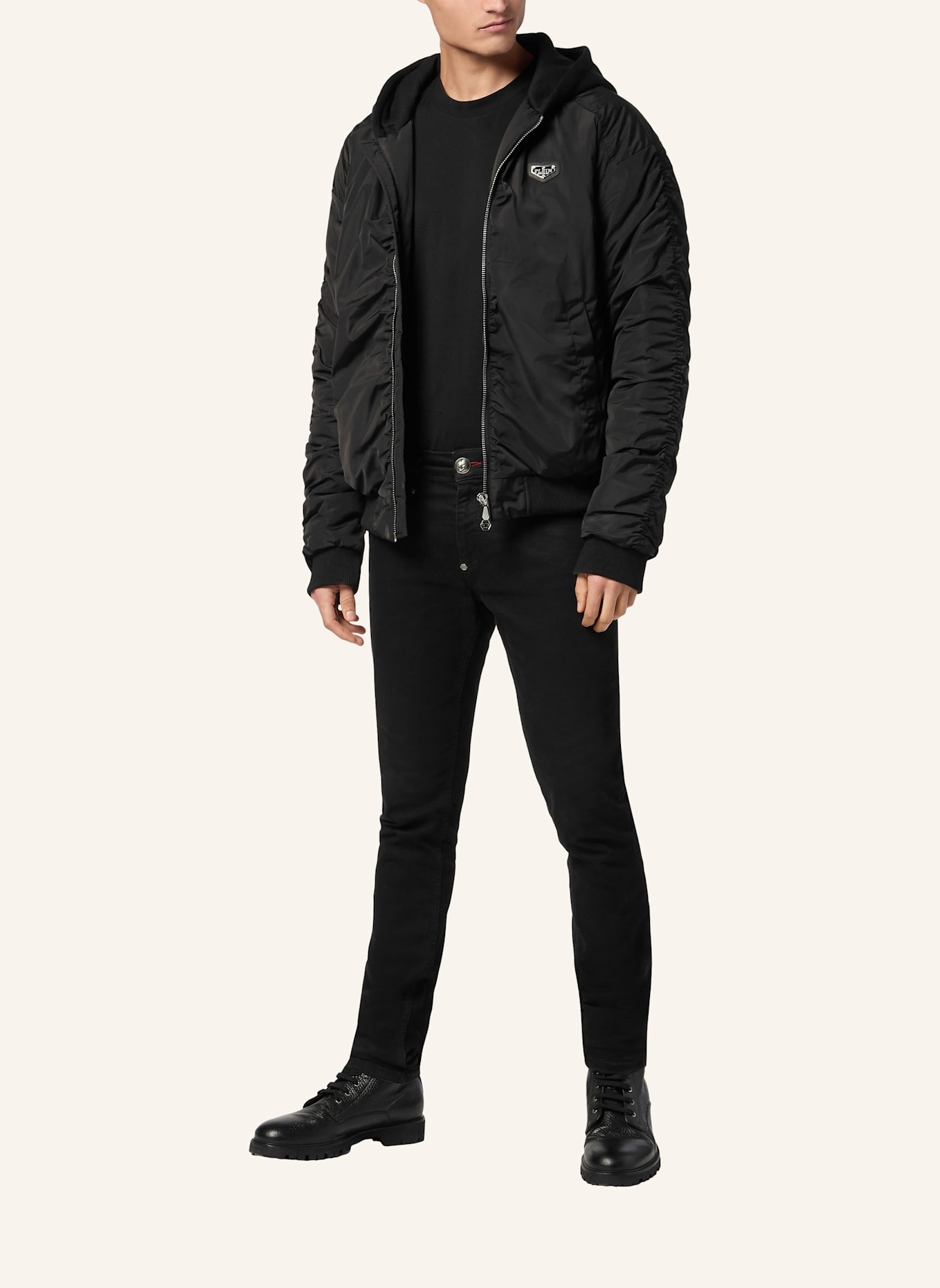 PHILIPP PLEIN PHILIPP PLEIN Jacke: SCHWARZ