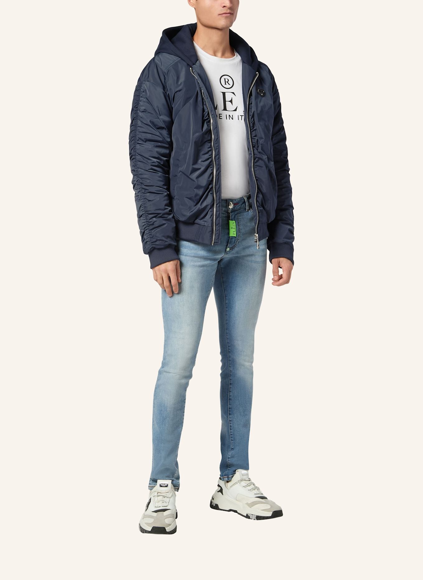 PHILIPP PLEIN PHILIPP PLEIN Jacke: DUNKELBLAU