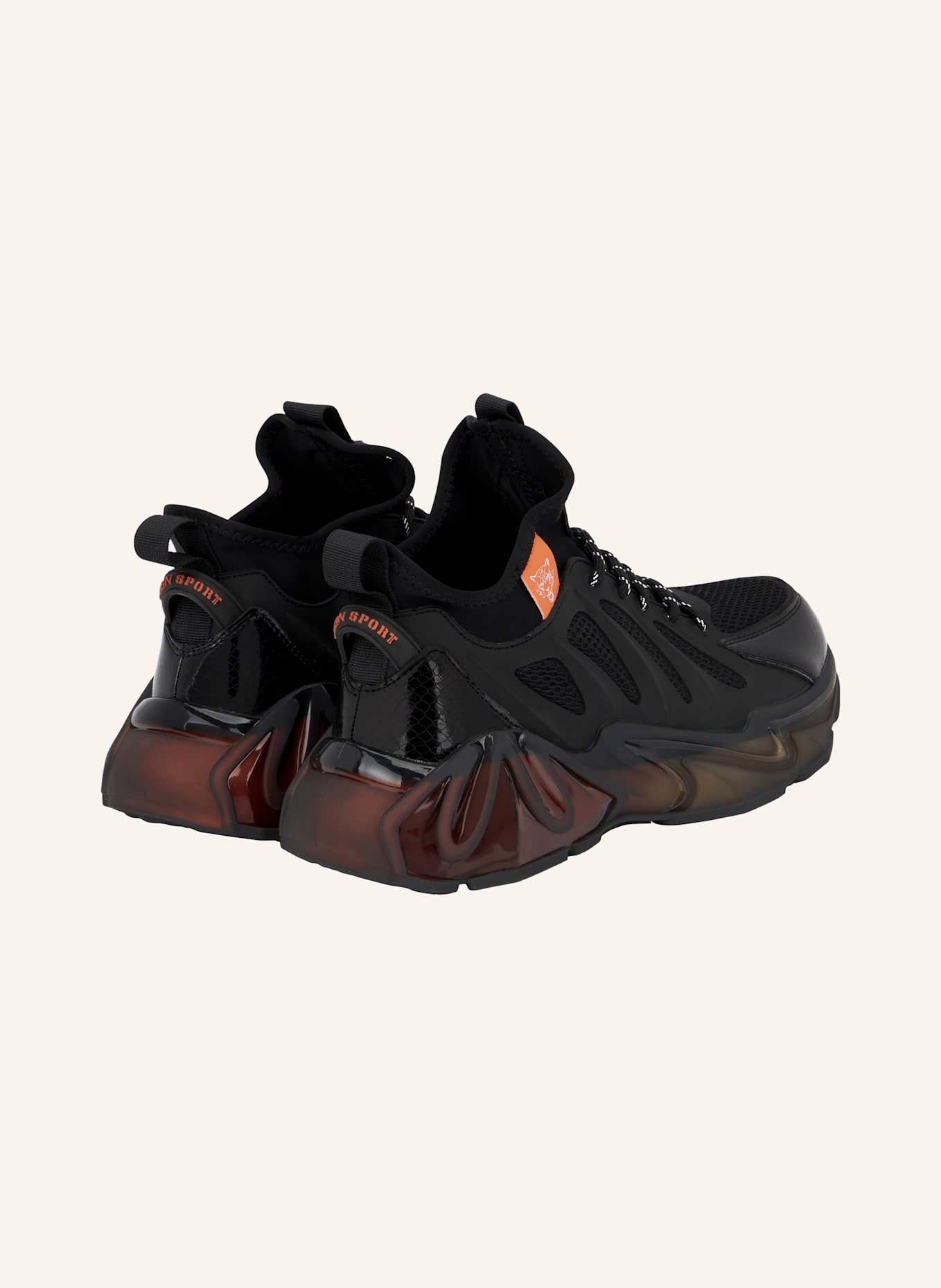 PLEIN SPORT Runner Sneaker THE BUBBLE GEN.X.02 TIGER: SCHWARZ