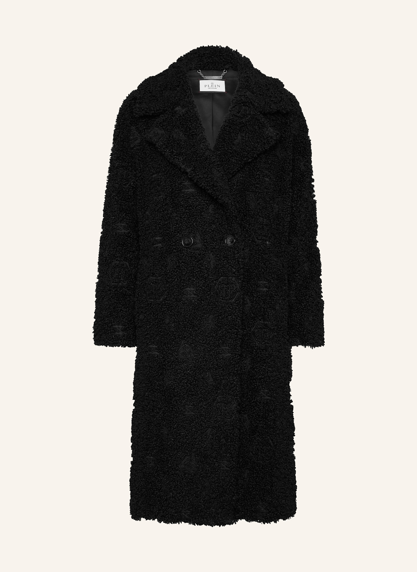 PHILIPP PLEIN PHILIPP PLEIN Mantel MONOGRAM: SCHWARZ