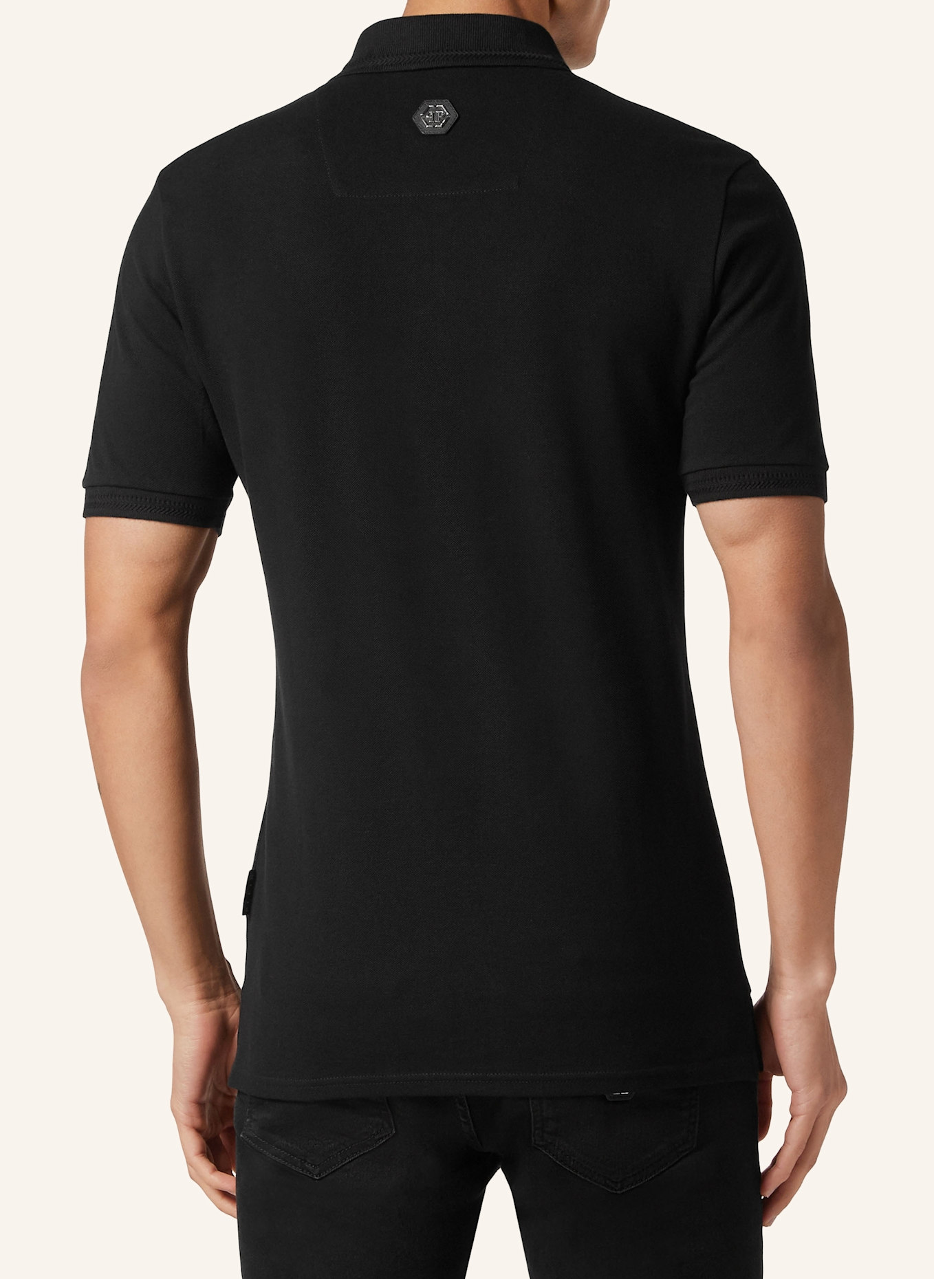 PHILIPP PLEIN PHILIPP PLEIN Poloshirt SKULL&BONES: SCHWARZ