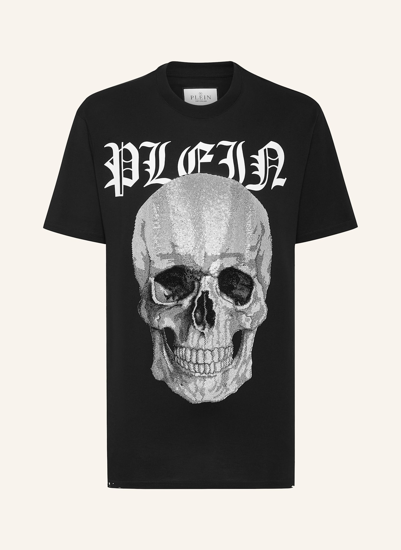 PHILIPP PLEIN PHILIPP PLEIN T-Shirt SKULL: SCHWARZ