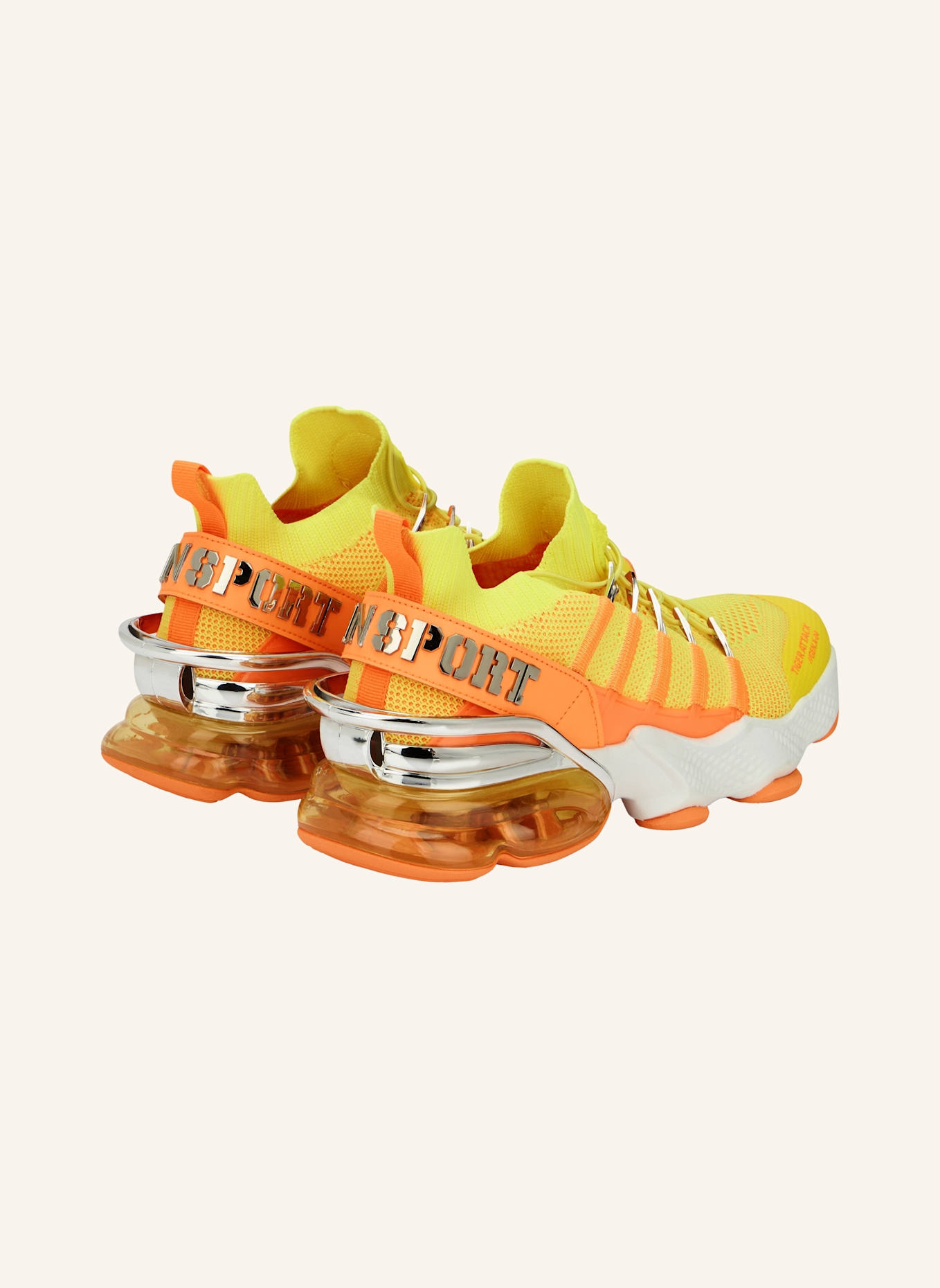 PLEIN SPORT Läufer Sneaker TIGER: SCHWARZ