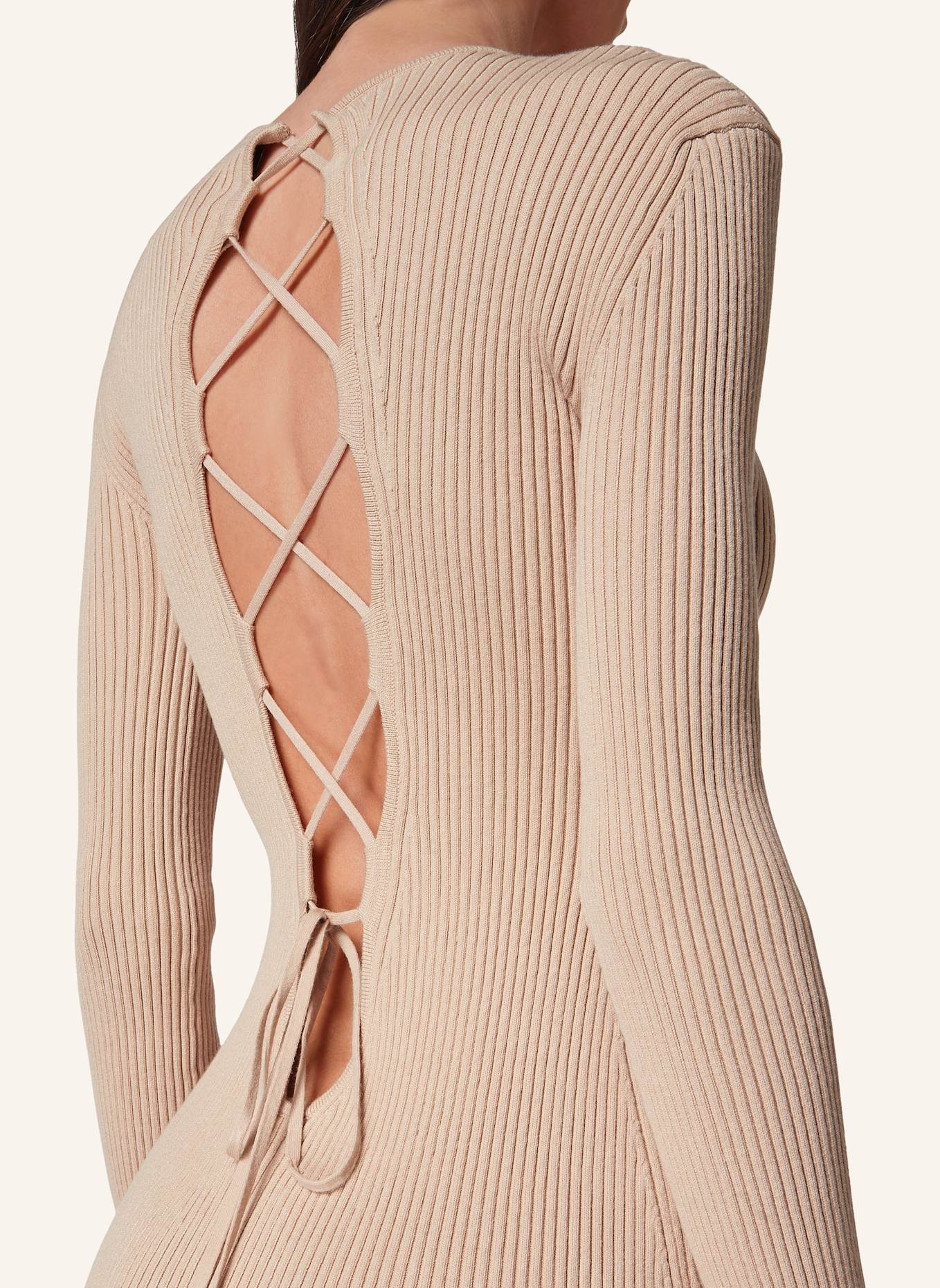 PHILIPP PLEIN PHILIPP PLEIN Strickkleid: BEIGE