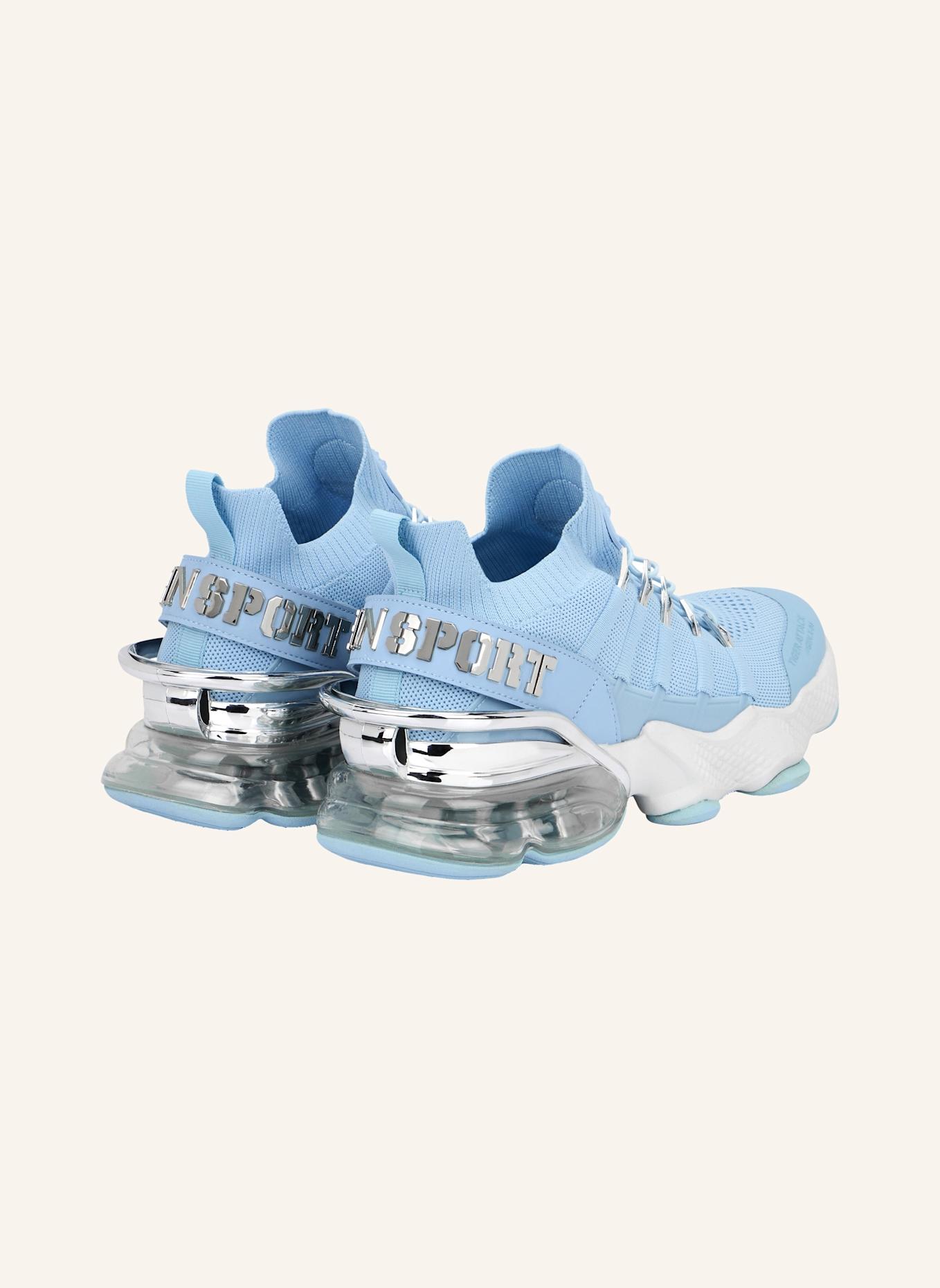 PLEIN SPORT Läufer Sneaker TIGER: HELLBLAU