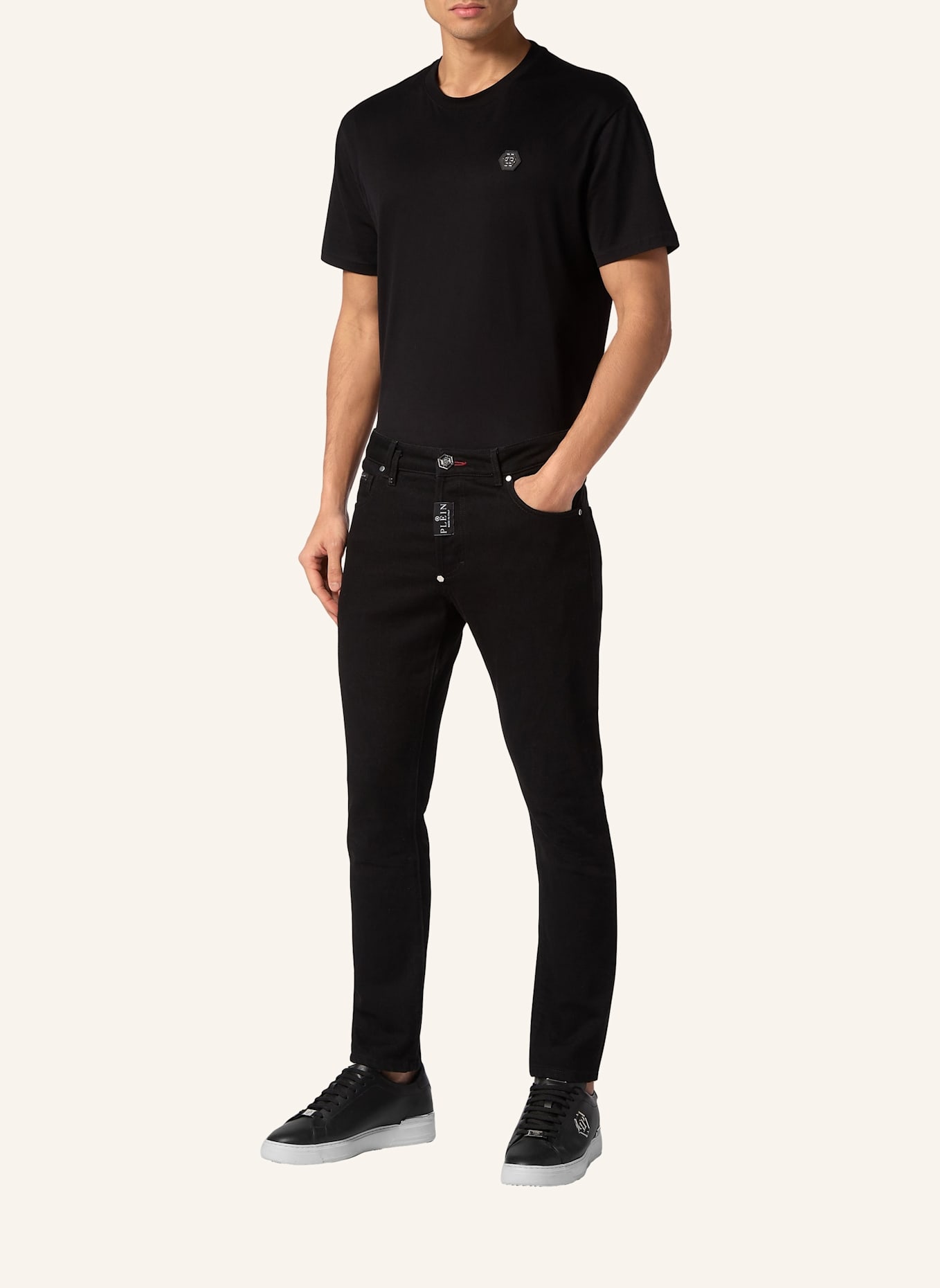 PHILIPP PLEIN PHILIPP PLEIN Jeans Skinny Fit: SCHWARZ