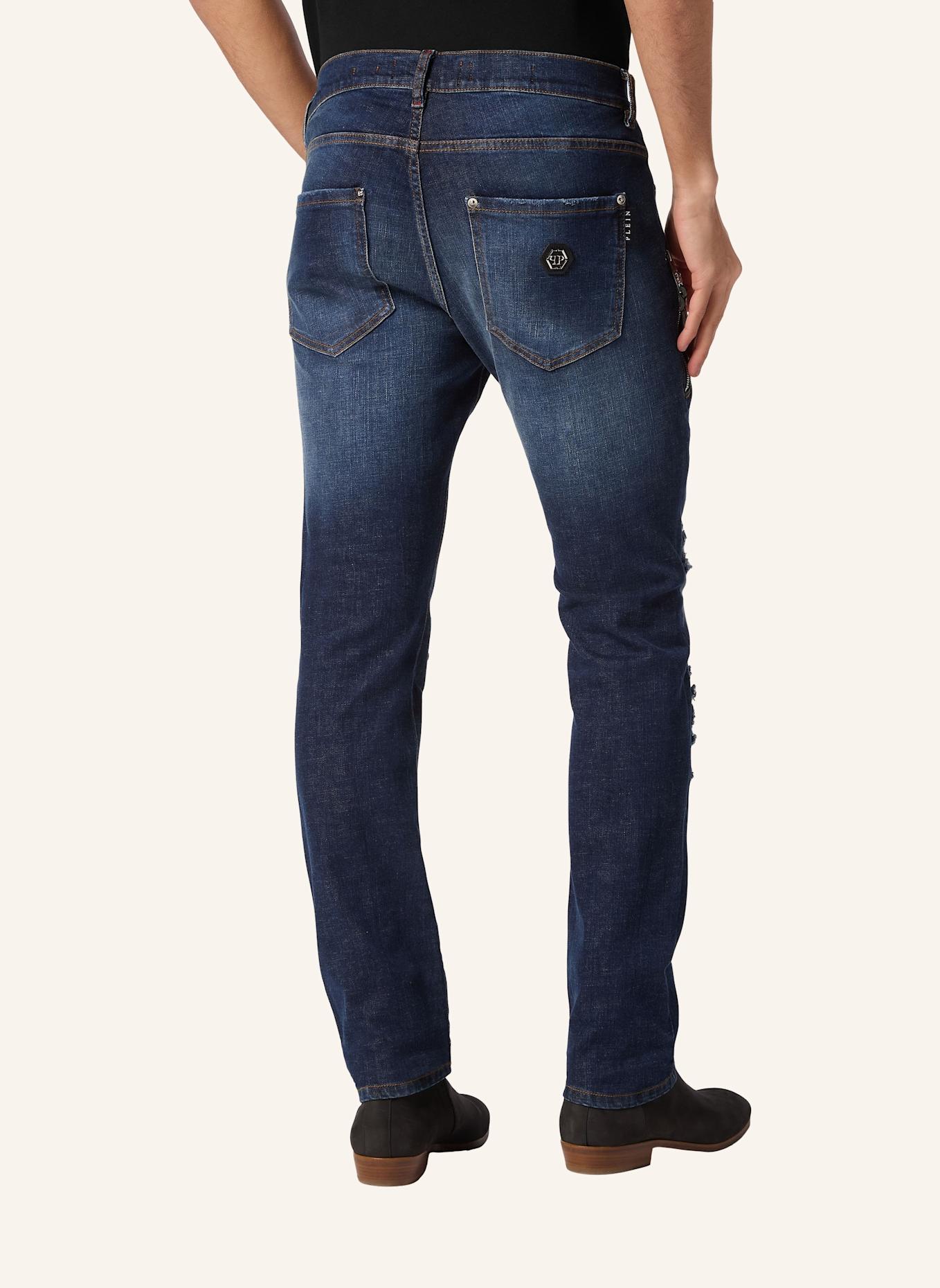 PHILIPP PLEIN Rockstar-Fit: BLAU