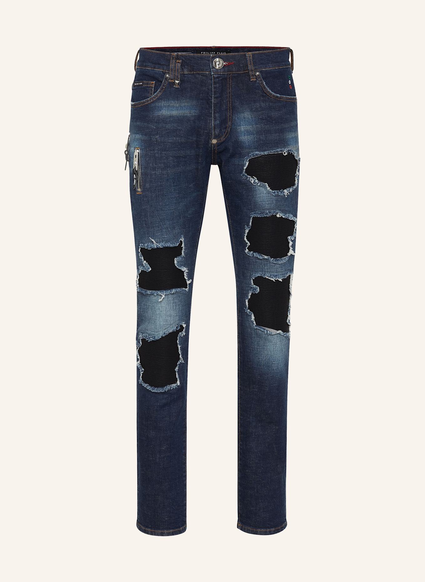 PHILIPP PLEIN Rockstar-Fit: BLAU