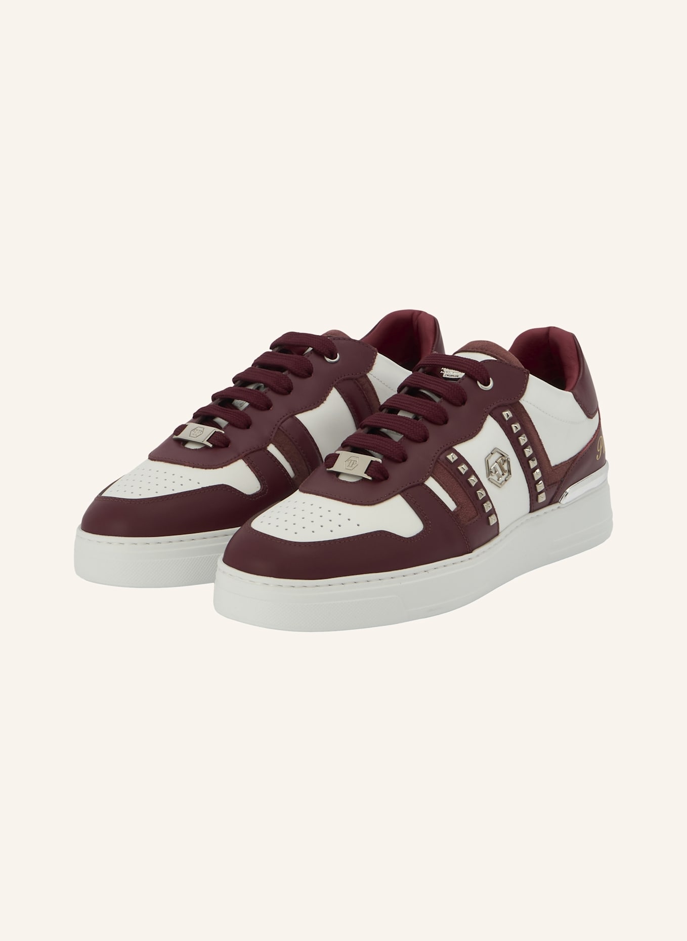 PHILIPP PLEIN Lo-Top Turnschuhe: ROT