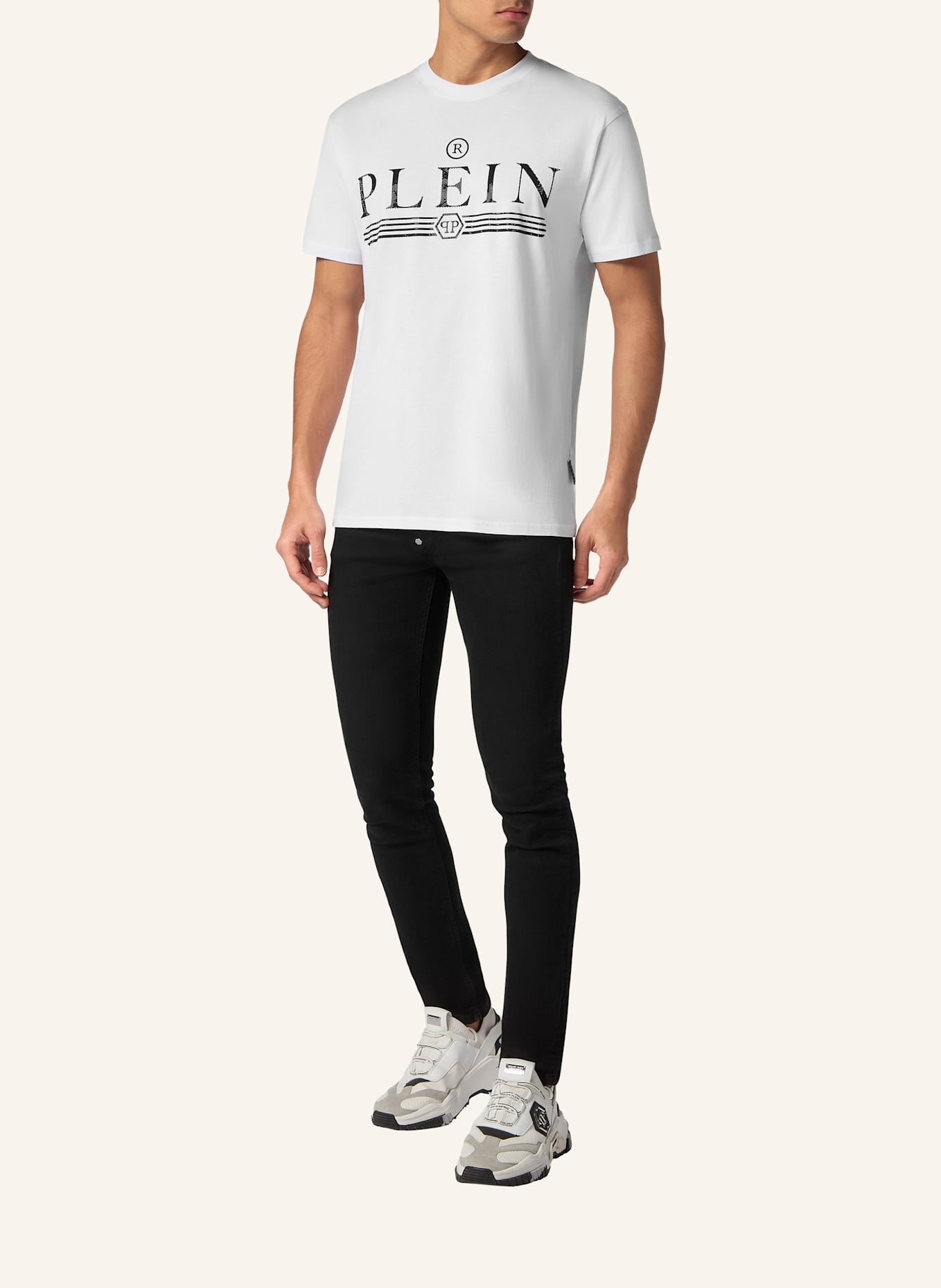 PHILIPP PLEIN PHILIPP PLEIN T-Shirt TATTOO: WEISS