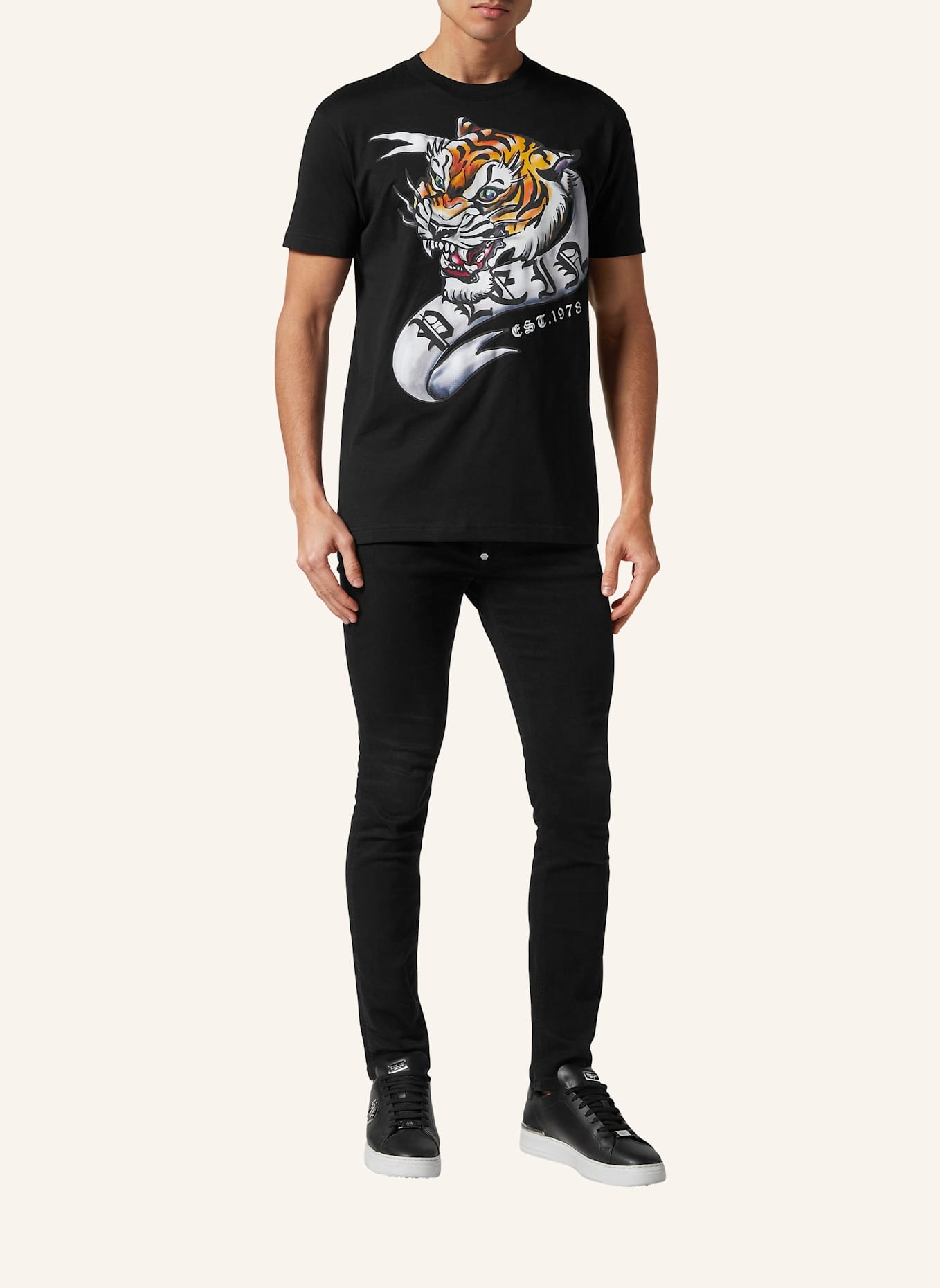 PHILIPP PLEIN PHILIPP PLEIN T-Shirt TATTOO: SCHWARZ