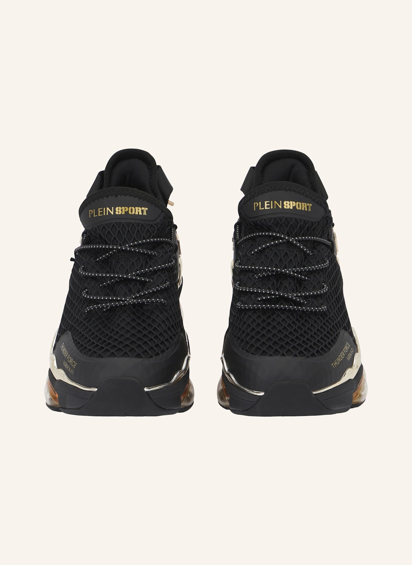 PLEIN SPORT Runner Sneaker: SCHWARZ