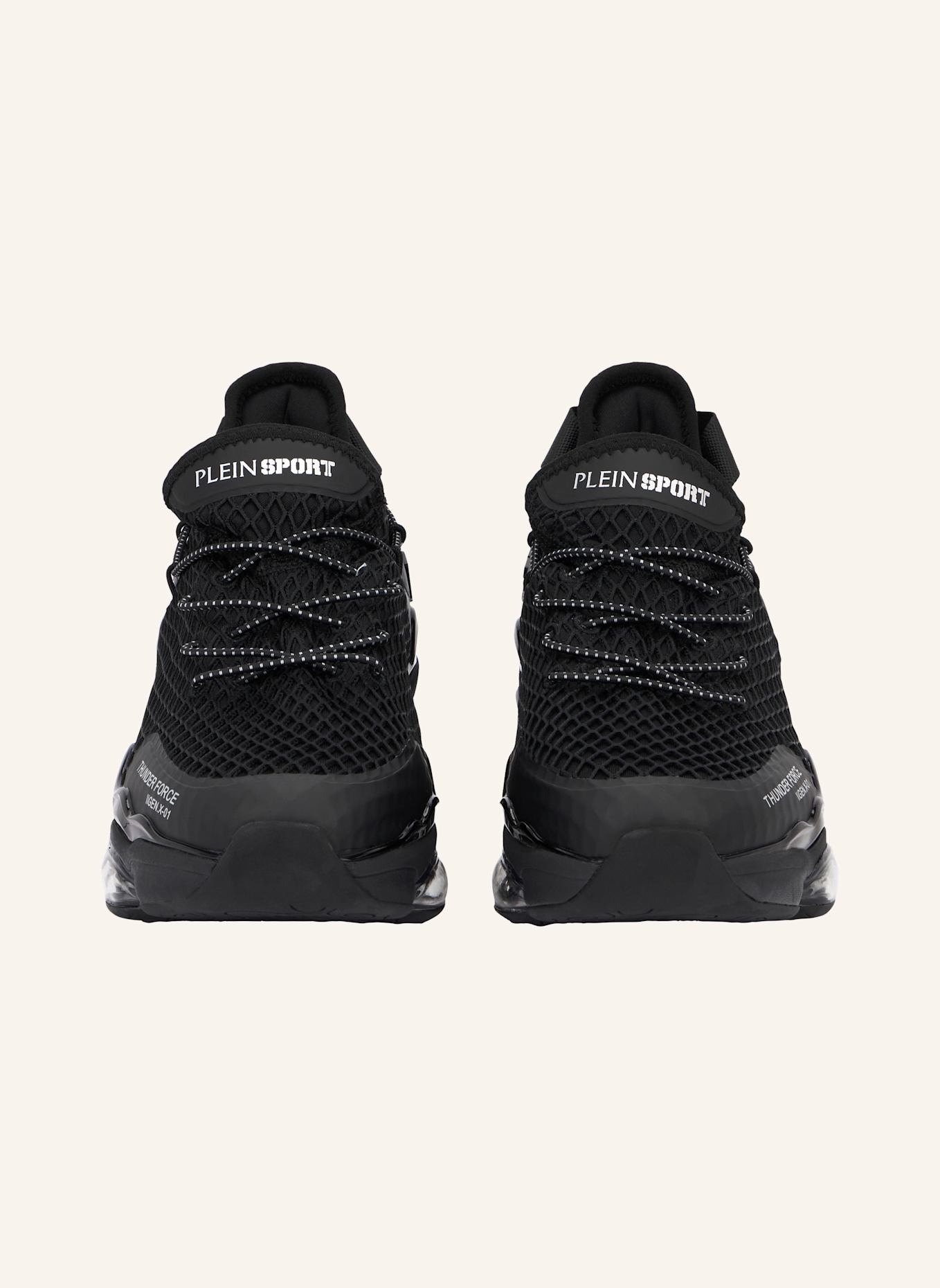 PLEIN SPORT Runner Sneaker: SCHWARZ