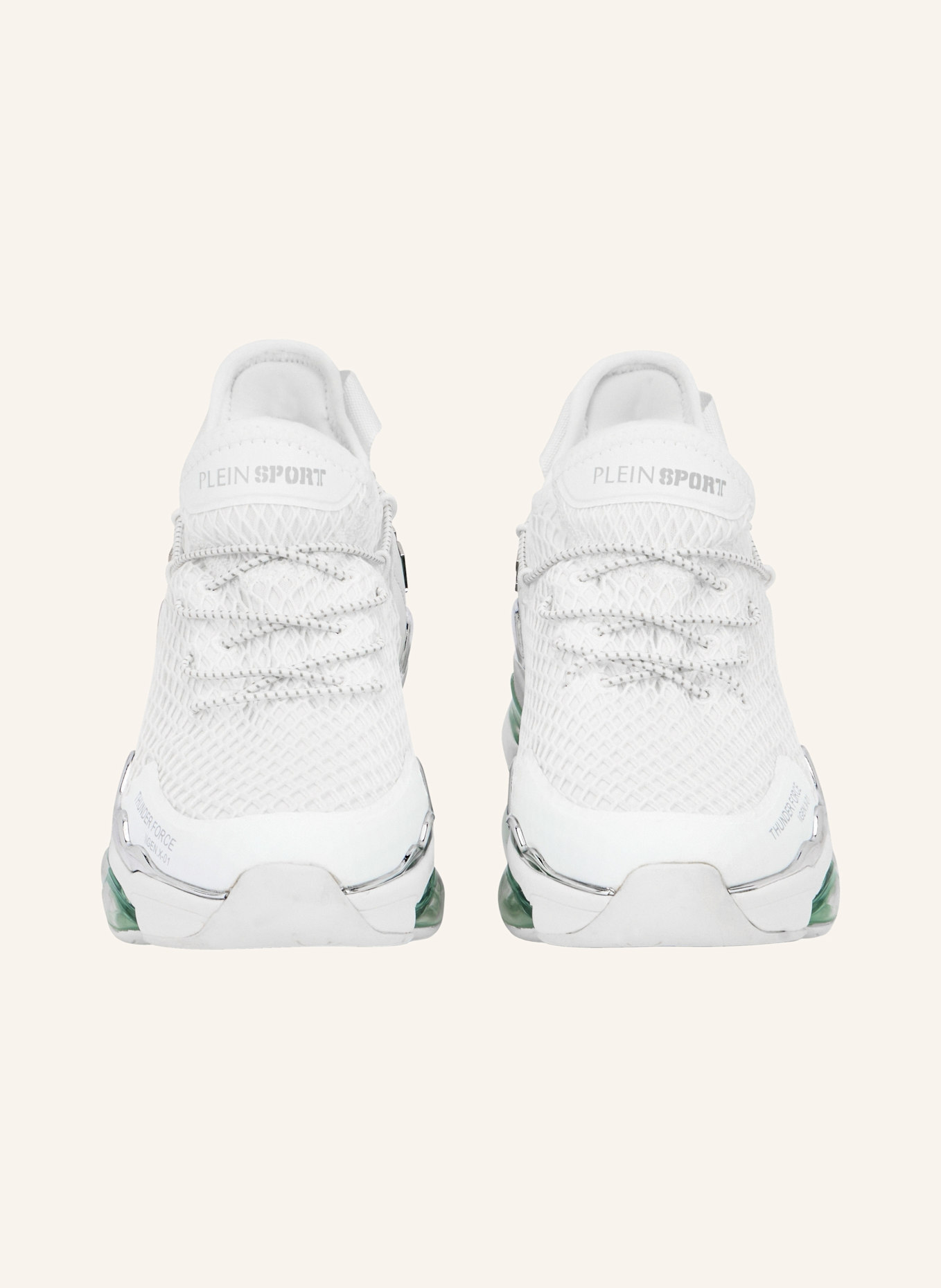 PLEIN SPORT Runner Sneaker: WEISS